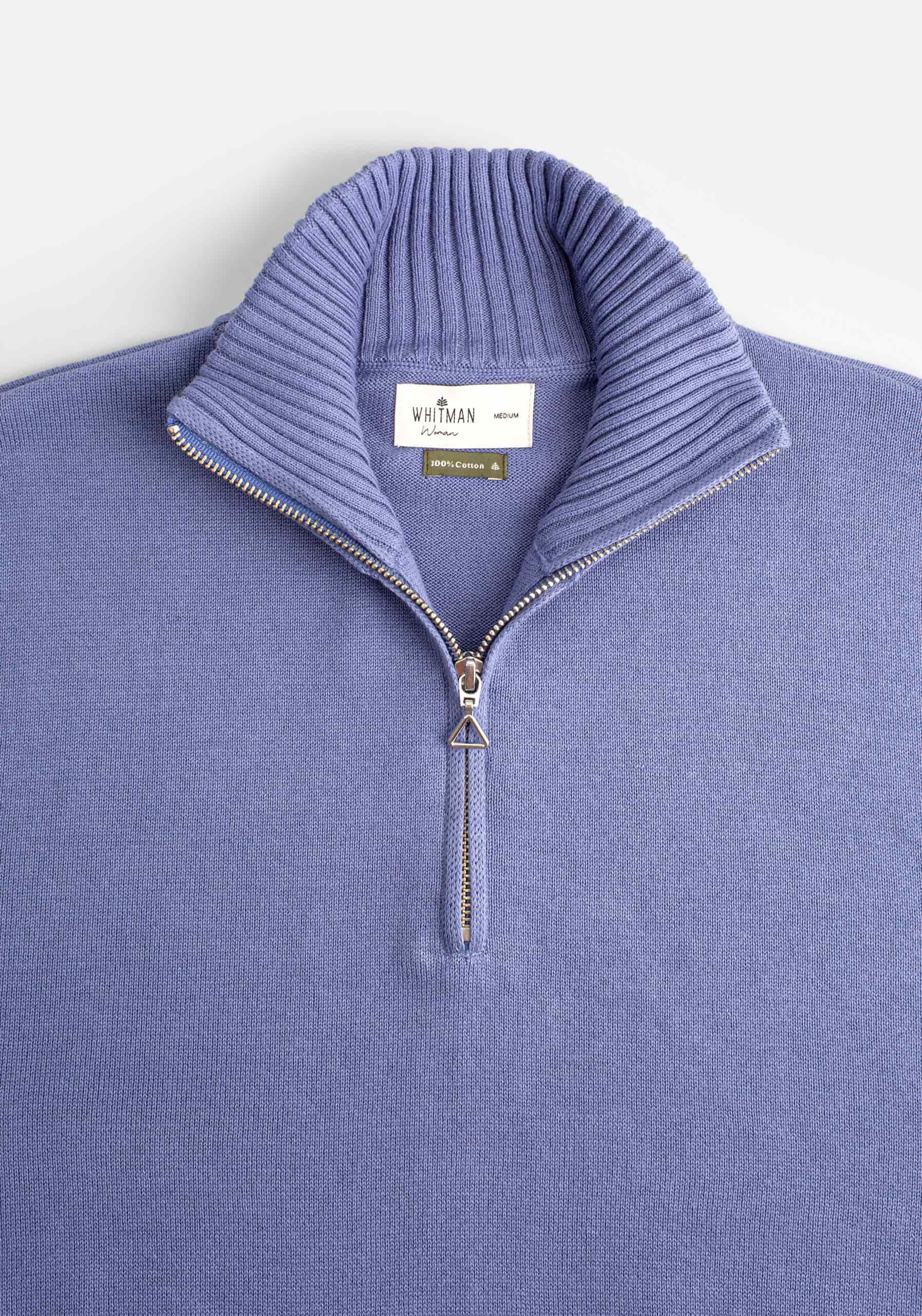 Saco M Nashville Half Zip Azul Medio - miniatura 5