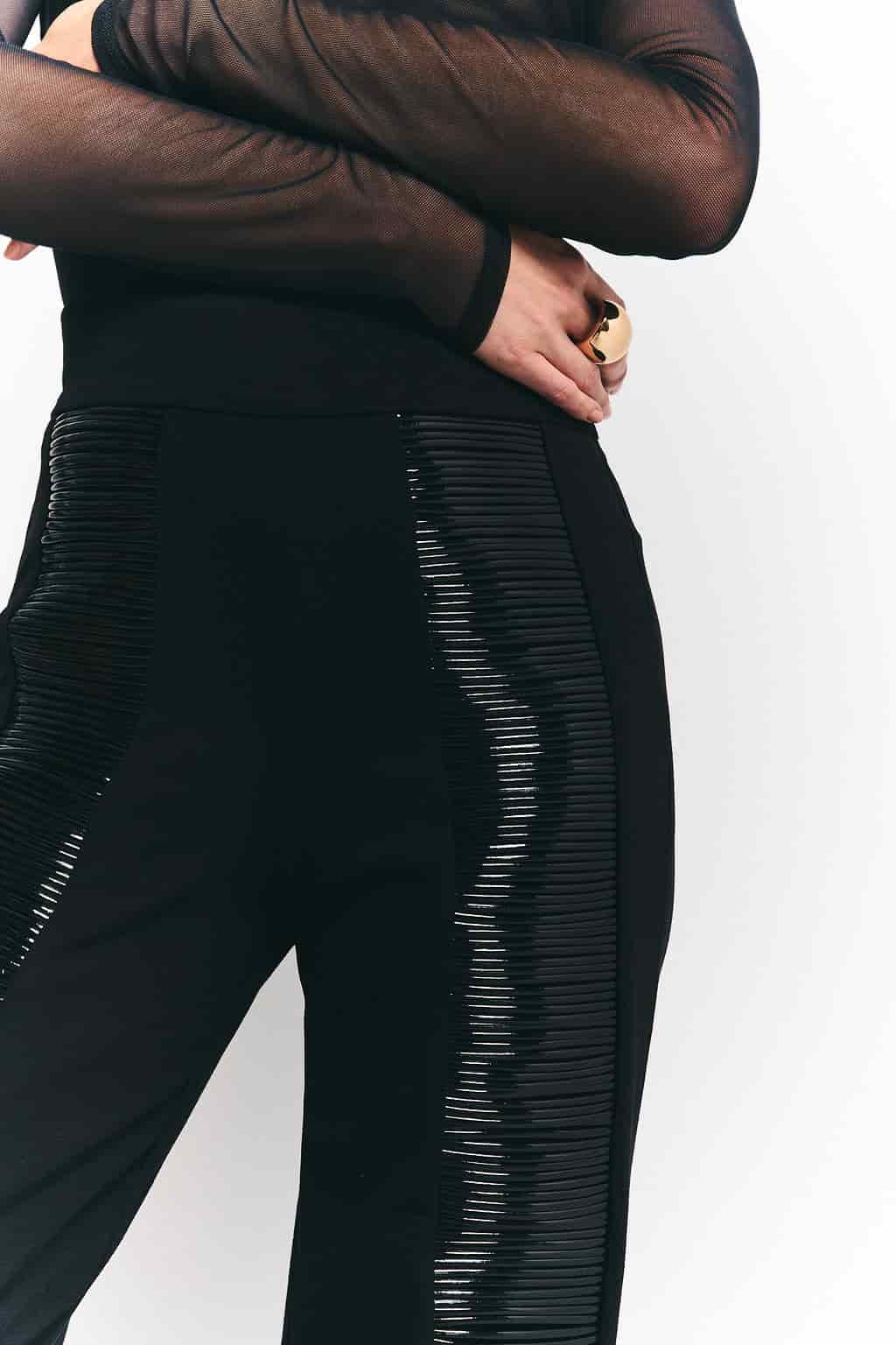 Pantalón Aurífera Negro/Negro - miniatura 2