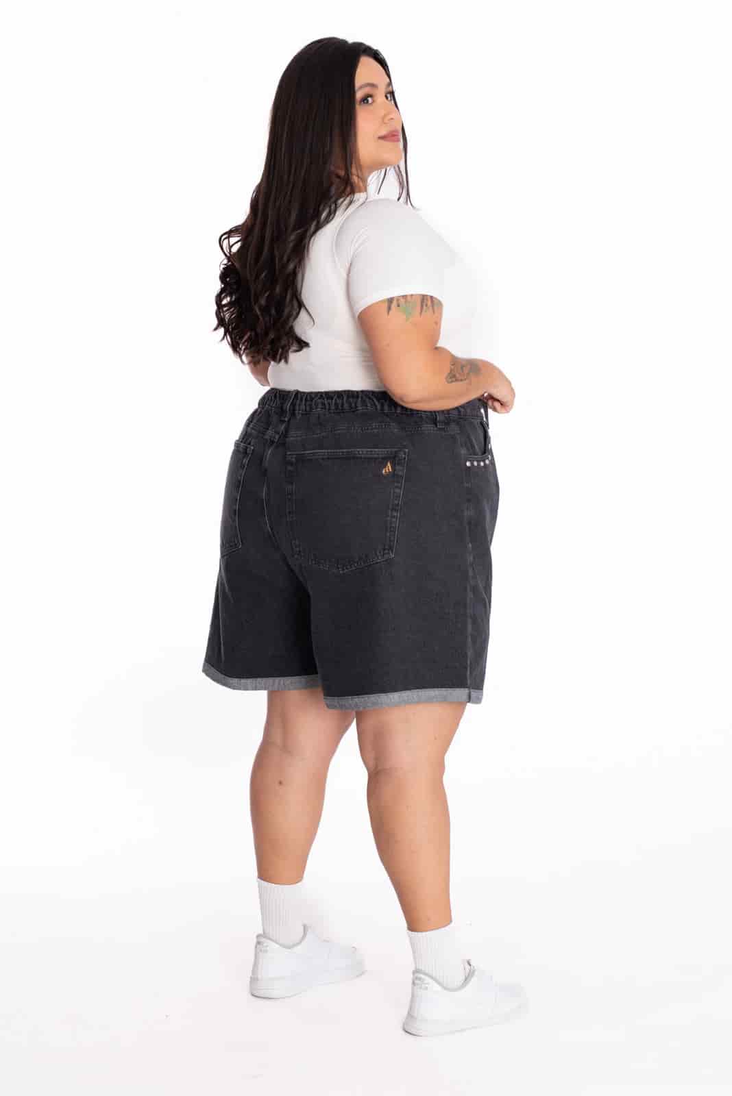 Bermuda Denim Gris Oscuro 422 - miniatura 4