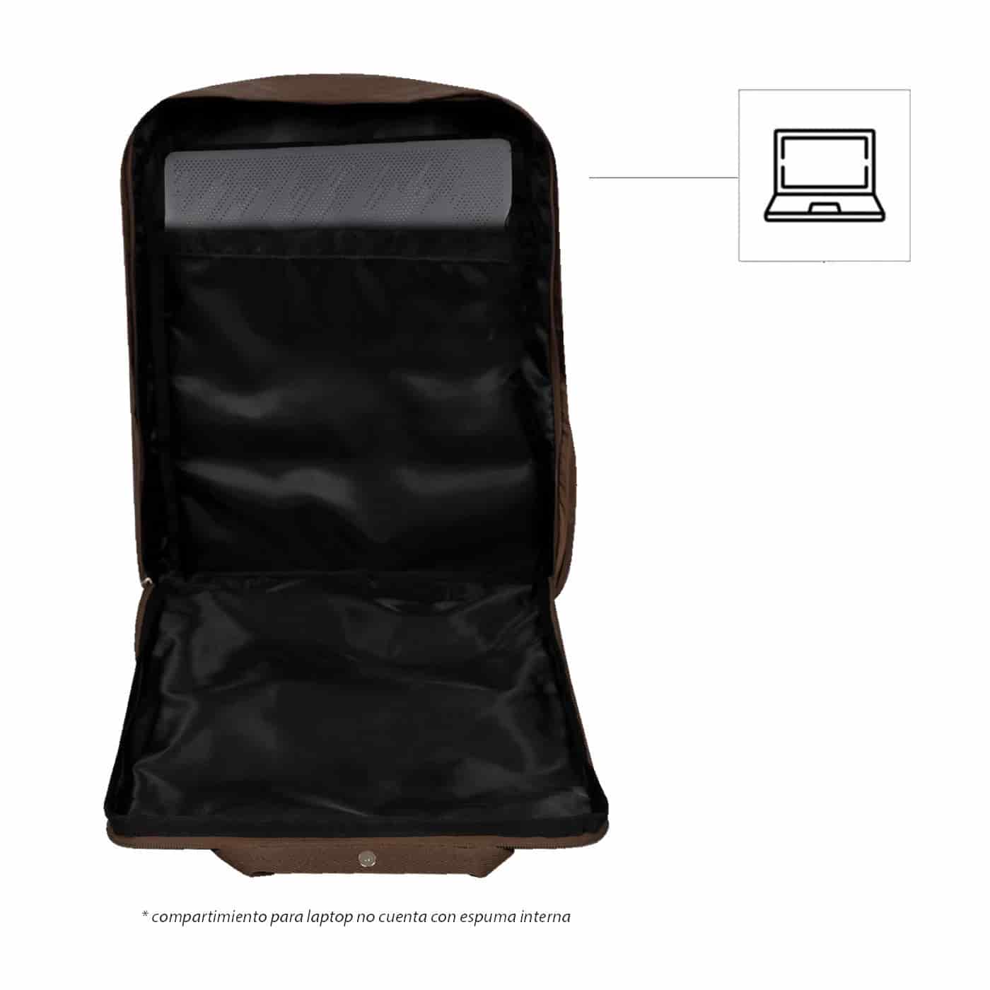 Morral Active Citybags Light Café Plegable - miniatura 6