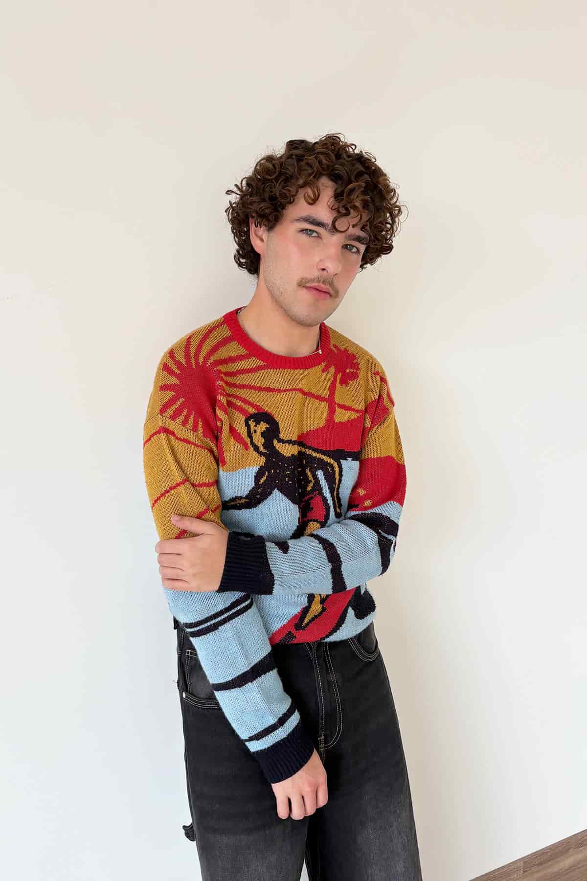 BUENAS OLAS KNIT SWEATER - miniatura 7