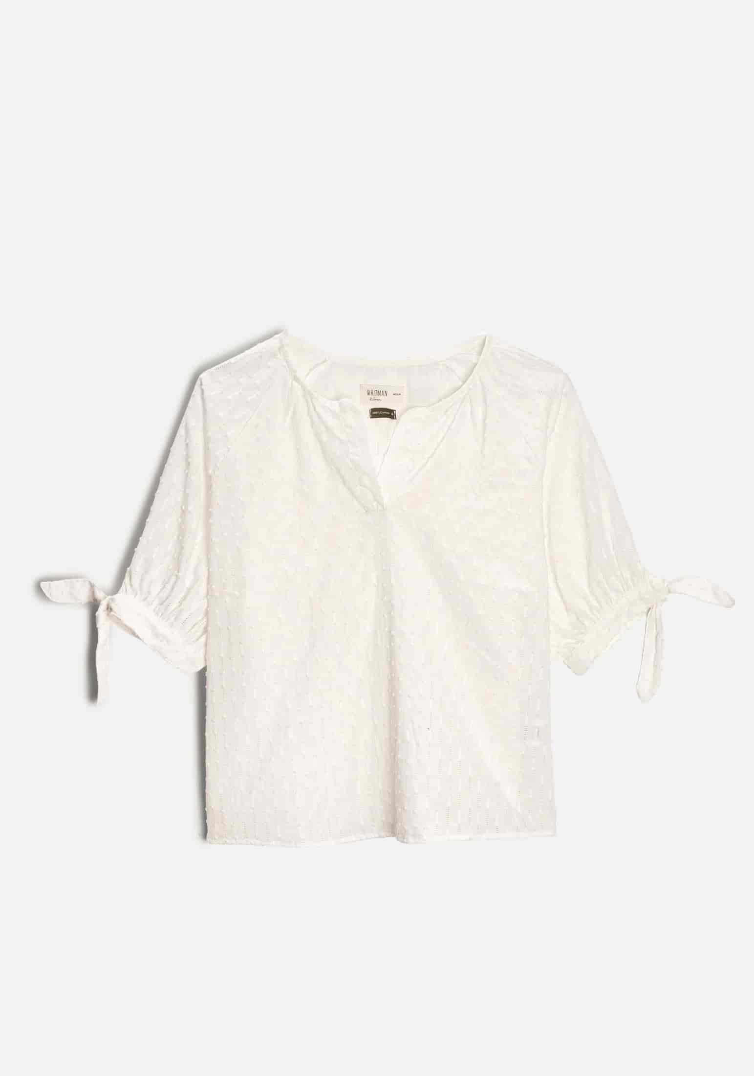 Blusa M Sylvie Marfil - miniatura 1