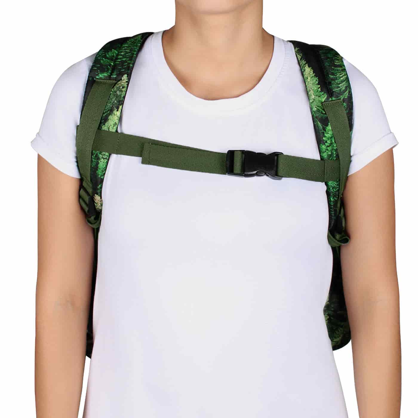 Morral Cabina Tapa Ultra Estampado Bosque Citybags - miniatura 7