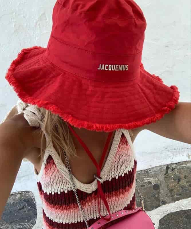 GORRO JACQUEMUS ROJO - miniatura 2