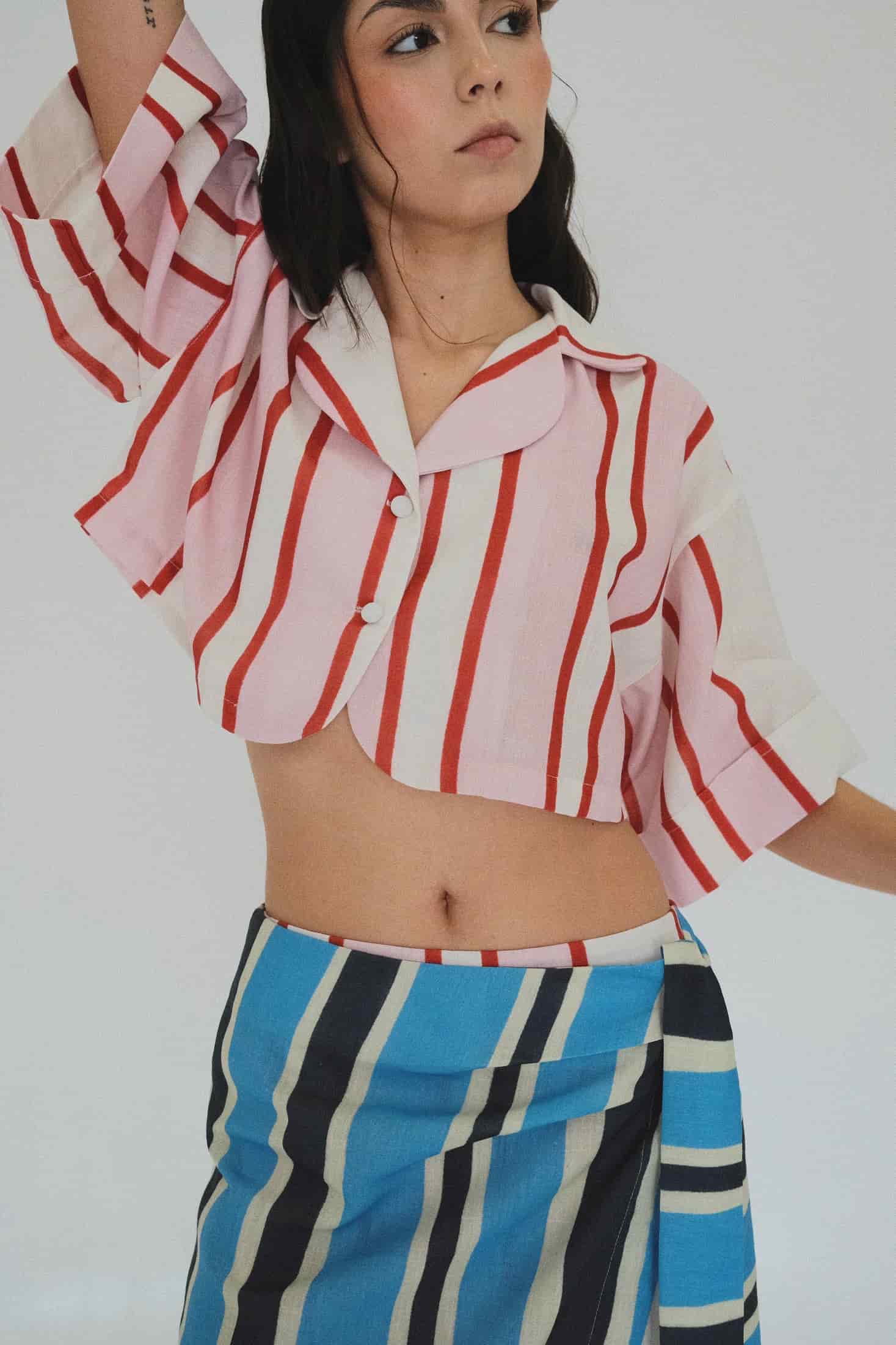 CANDY CROPPED SHIRT - miniatura 3