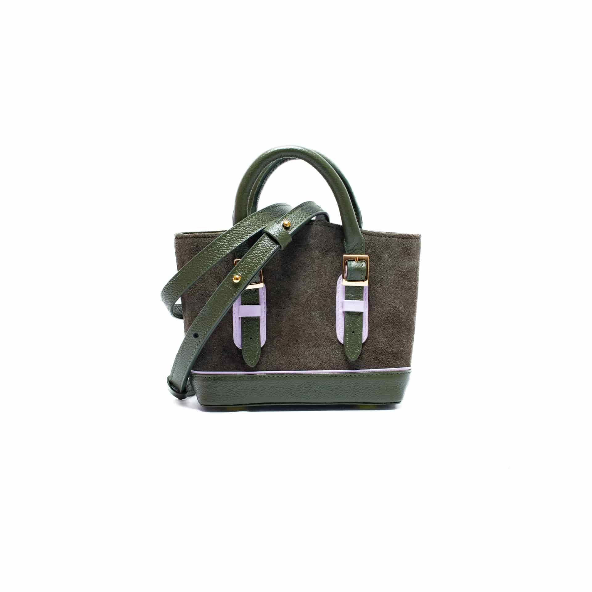 PICNIC BAG - Verde Botella x Malva - miniatura 1