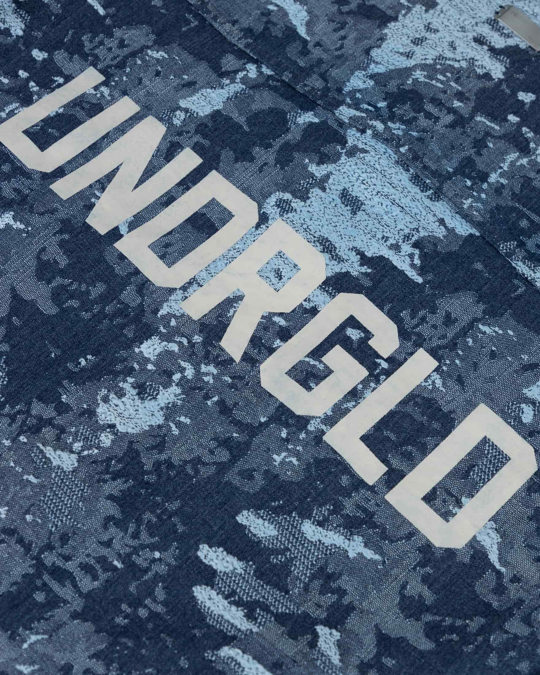 Capsule UNDRGLD Jacquard Jacket Cammo Blue - miniatura 4