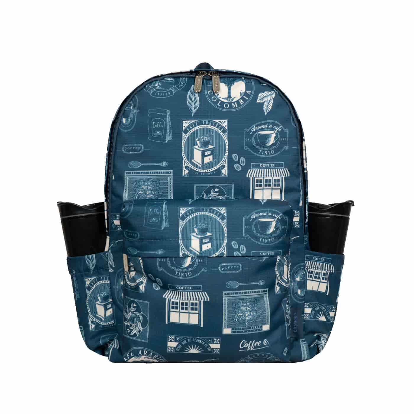 Morral Urbano Citybags Ultra Estampado Cafetero - miniatura 5