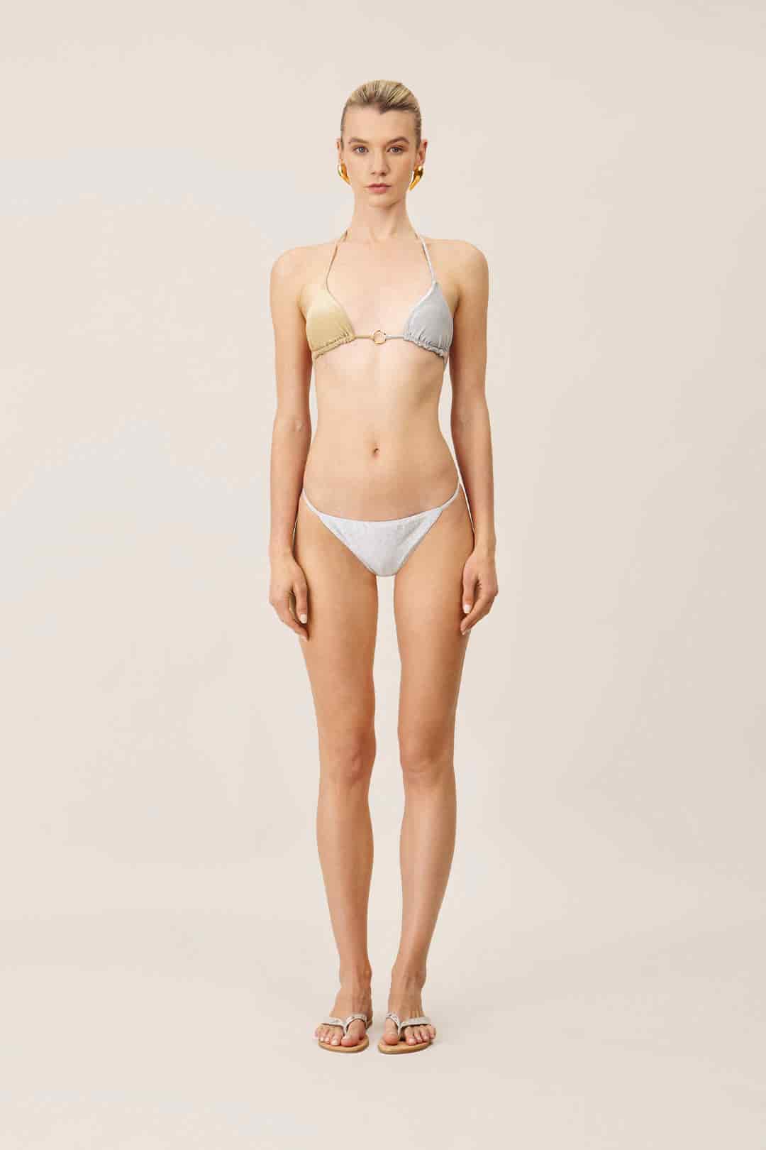 Set De Bikini Color - miniatura 1