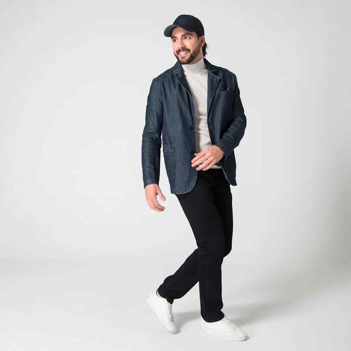 Blazer Casual Denim Slim Sevilla - miniatura 2