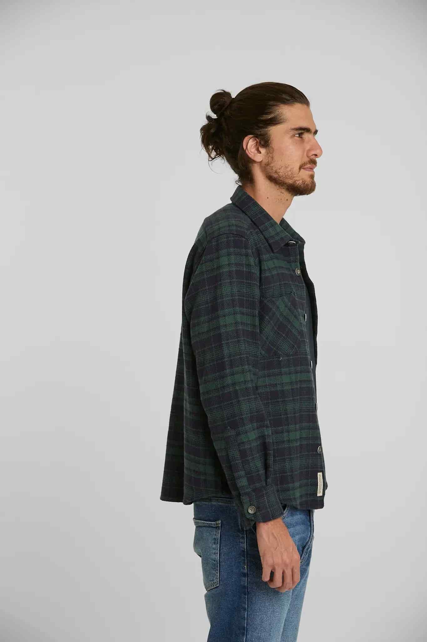 Sobrecamisa Cuadros Verde - miniatura 4