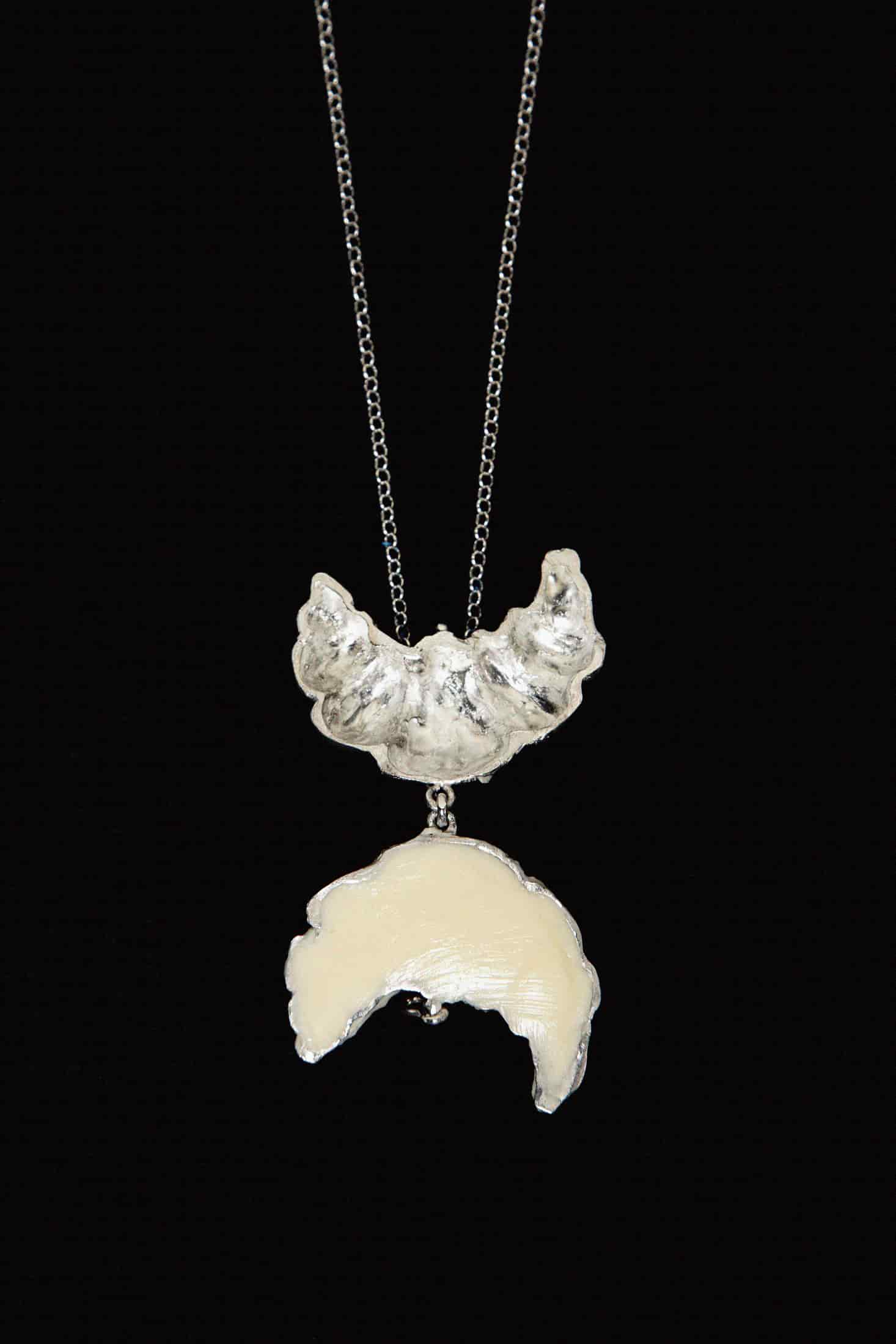 Collar Relicario Croissant Maxi - miniatura 3