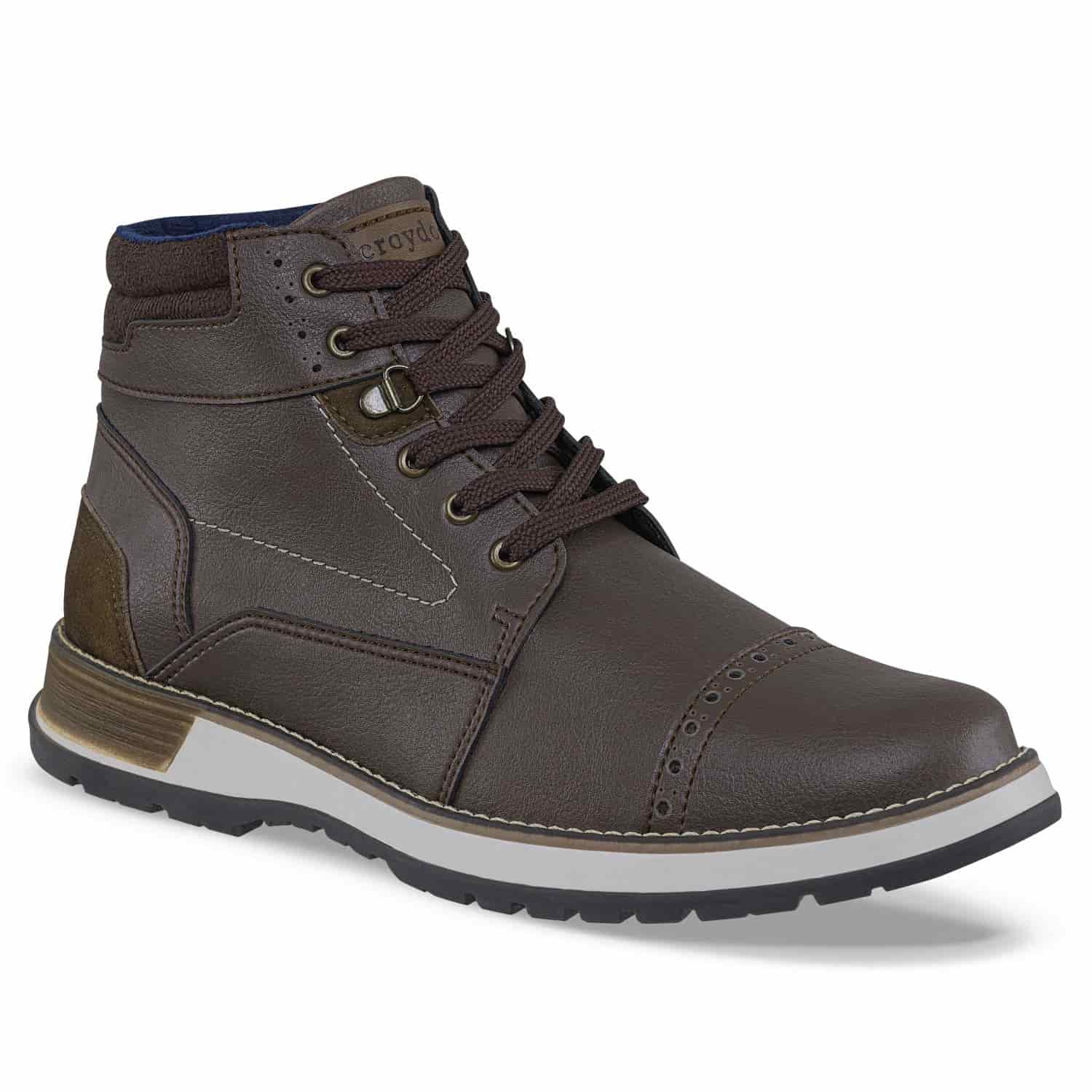 Botas Casuales Bittor Café Croydon Para Hombre - miniatura 1