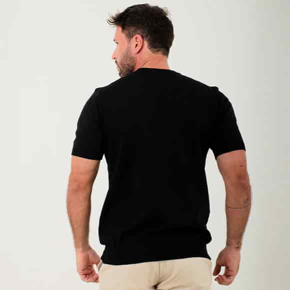 T-SHIRT BASICO TEJIDO HOMBRE - miniatura 15