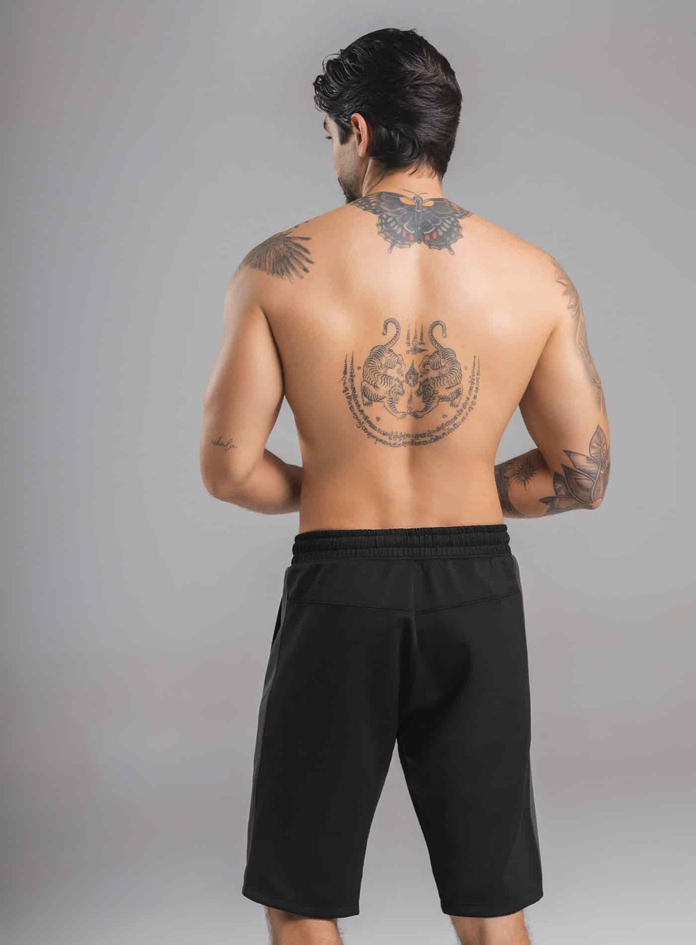 PANTALONETA DEPORTIVA EN TELA BURDA - miniatura 3