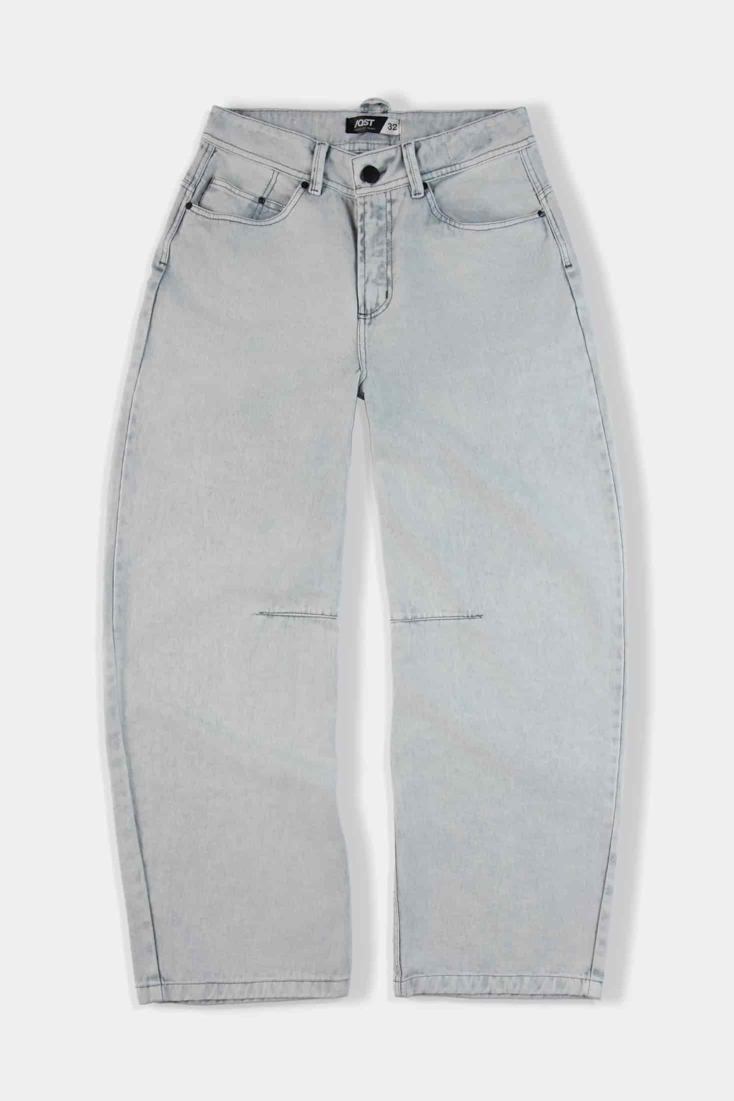 JEAN 5 BOLSILLOS COLOR GRIS CLR - miniatura 1