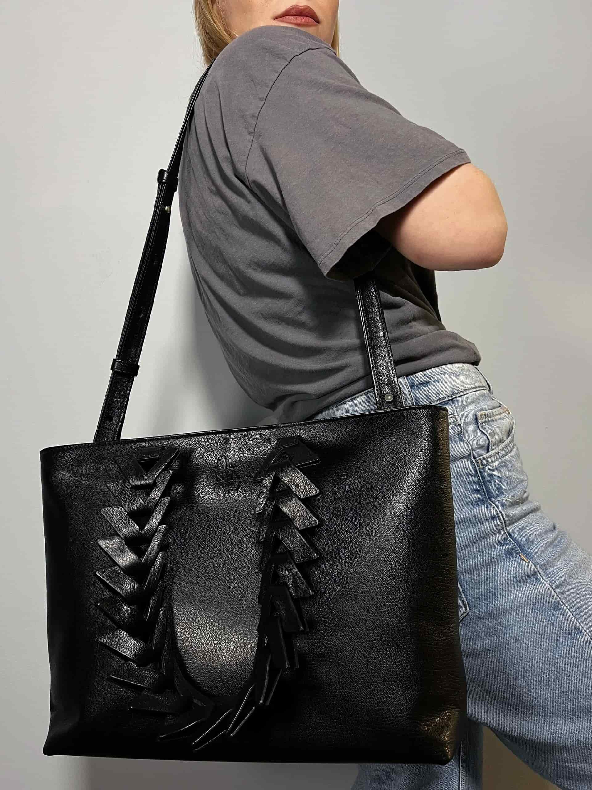 Caro Laptop Tote Negro 14" - miniatura 4
