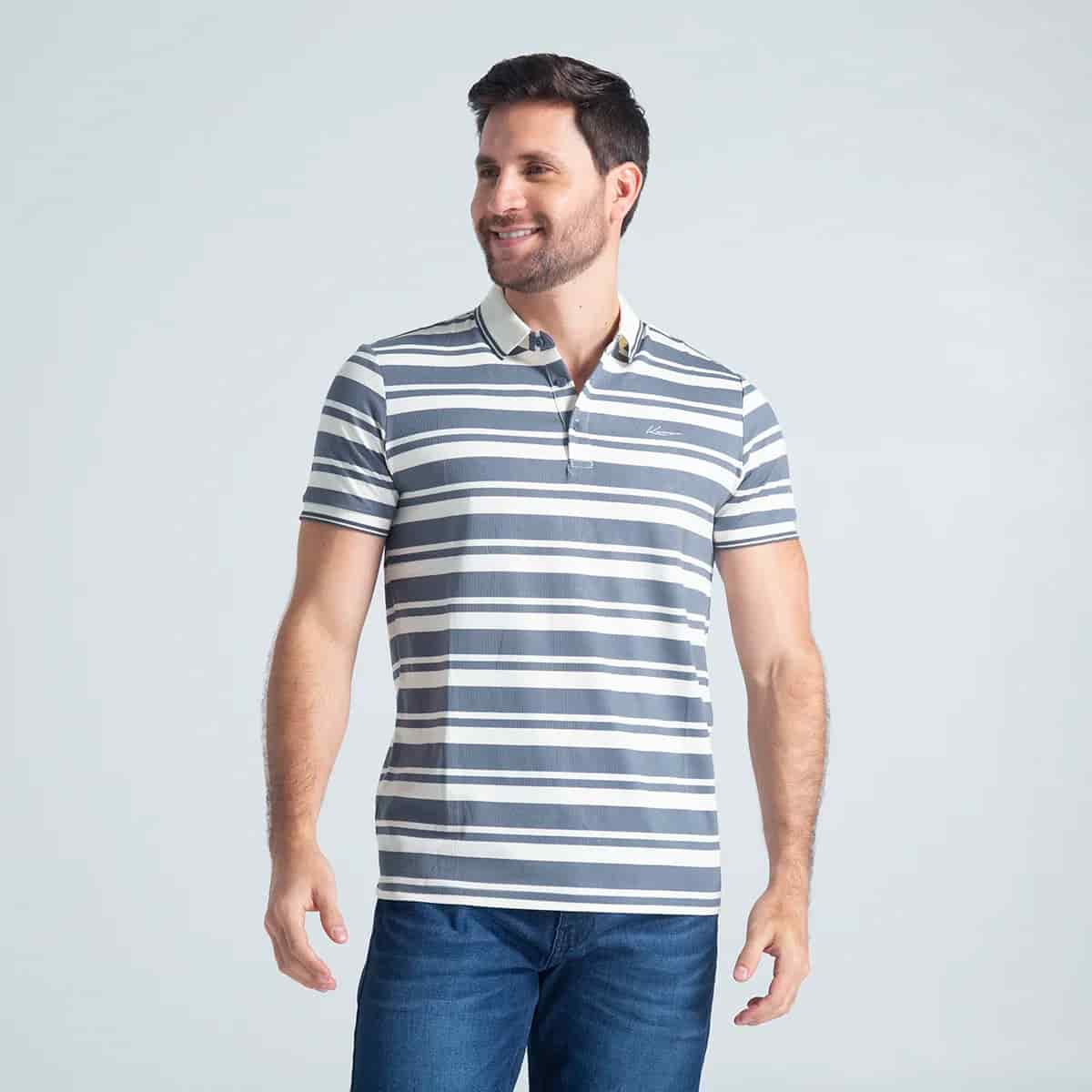 Camiseta Polo Slim Clark - miniatura 1