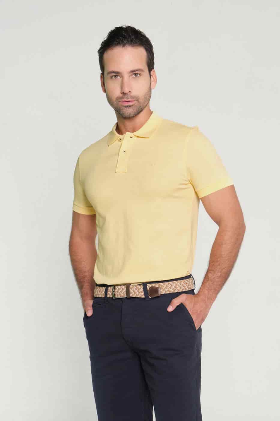 Camiseta Polo Amarillo - miniatura 1