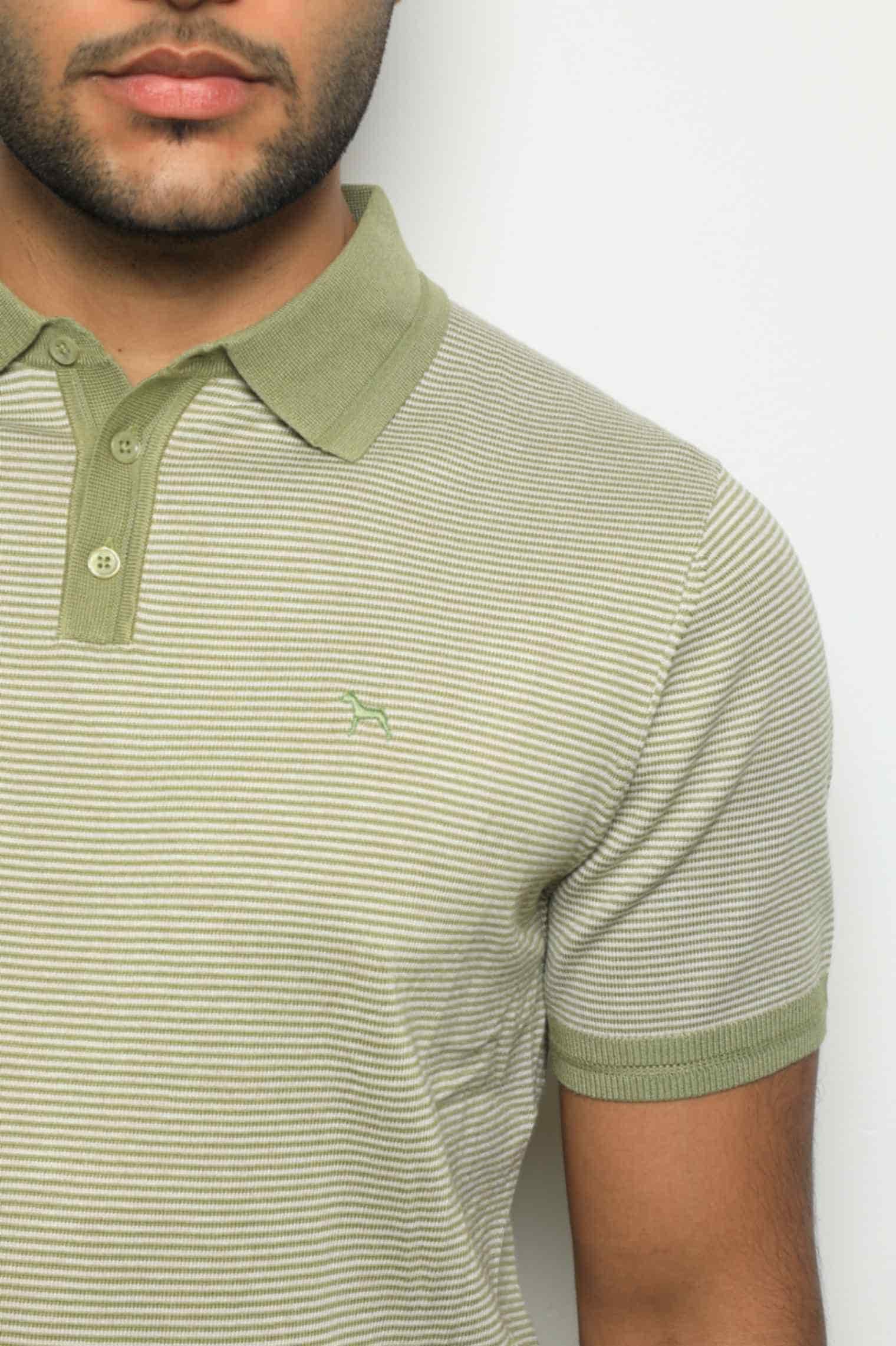 Suéter Tejido Fashion Rayas Verde - miniatura 2
