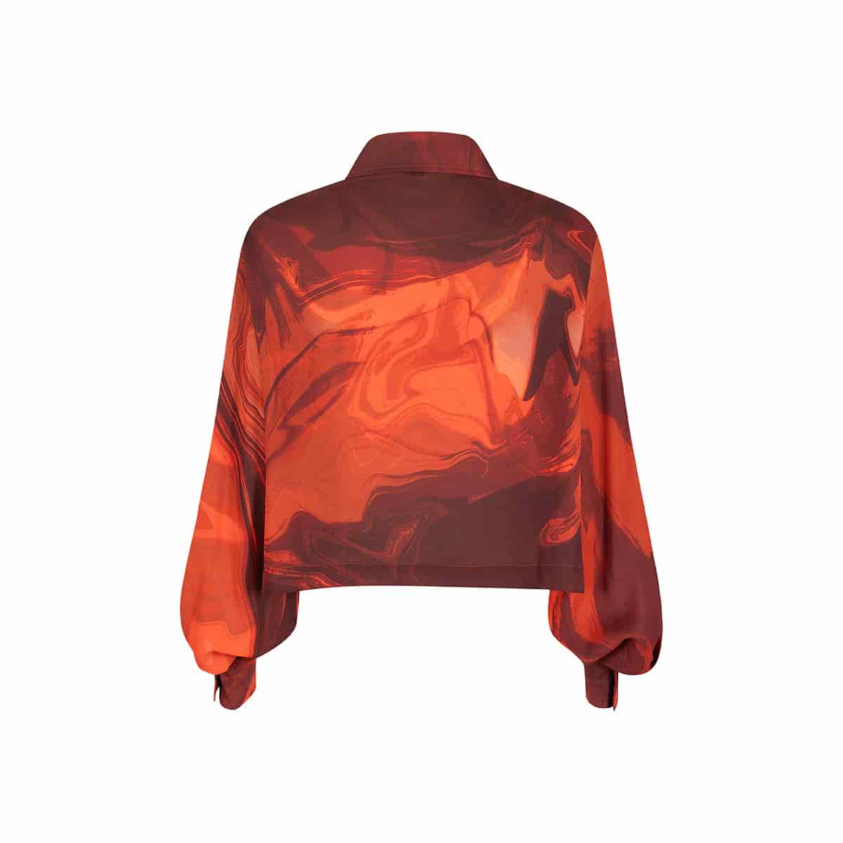 BLUSA SAHARIANA ESTAMPADA - miniatura 3