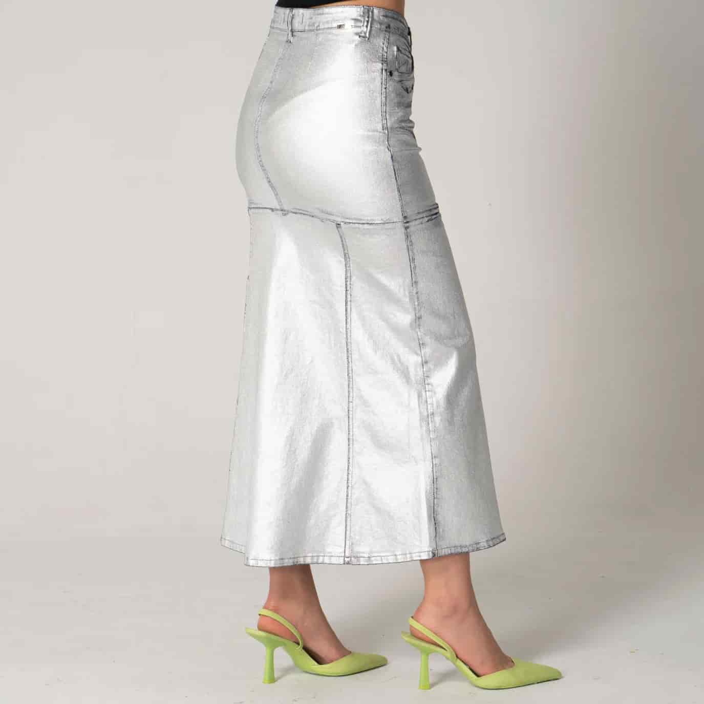 Falda Larga Denim Shn - miniatura 4