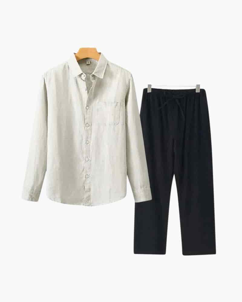 Old Money Linen Combo (Longsleeve) - miniatura 7