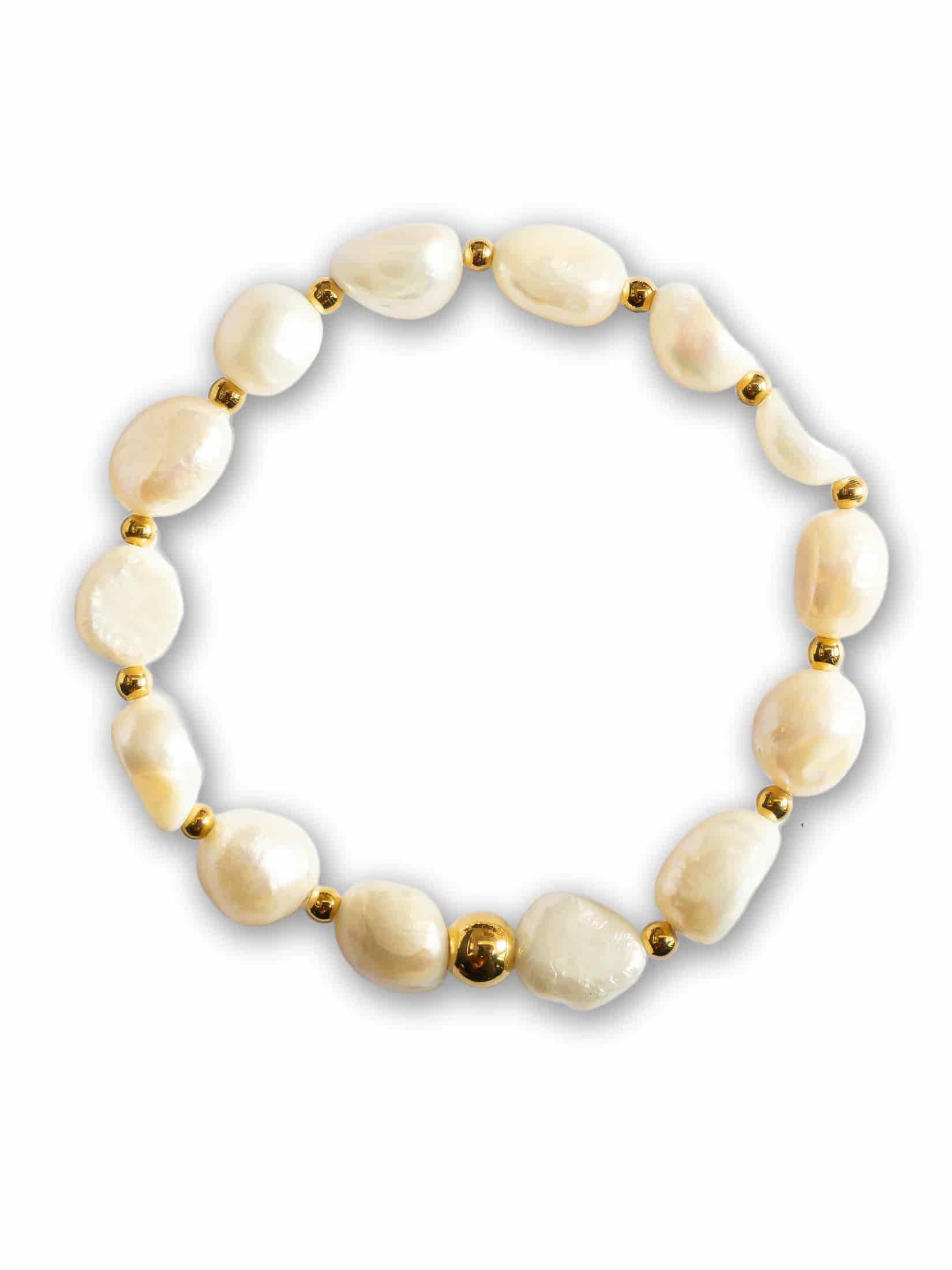 Brazalete Perla de Rio Dorado 7mm - miniatura 1
