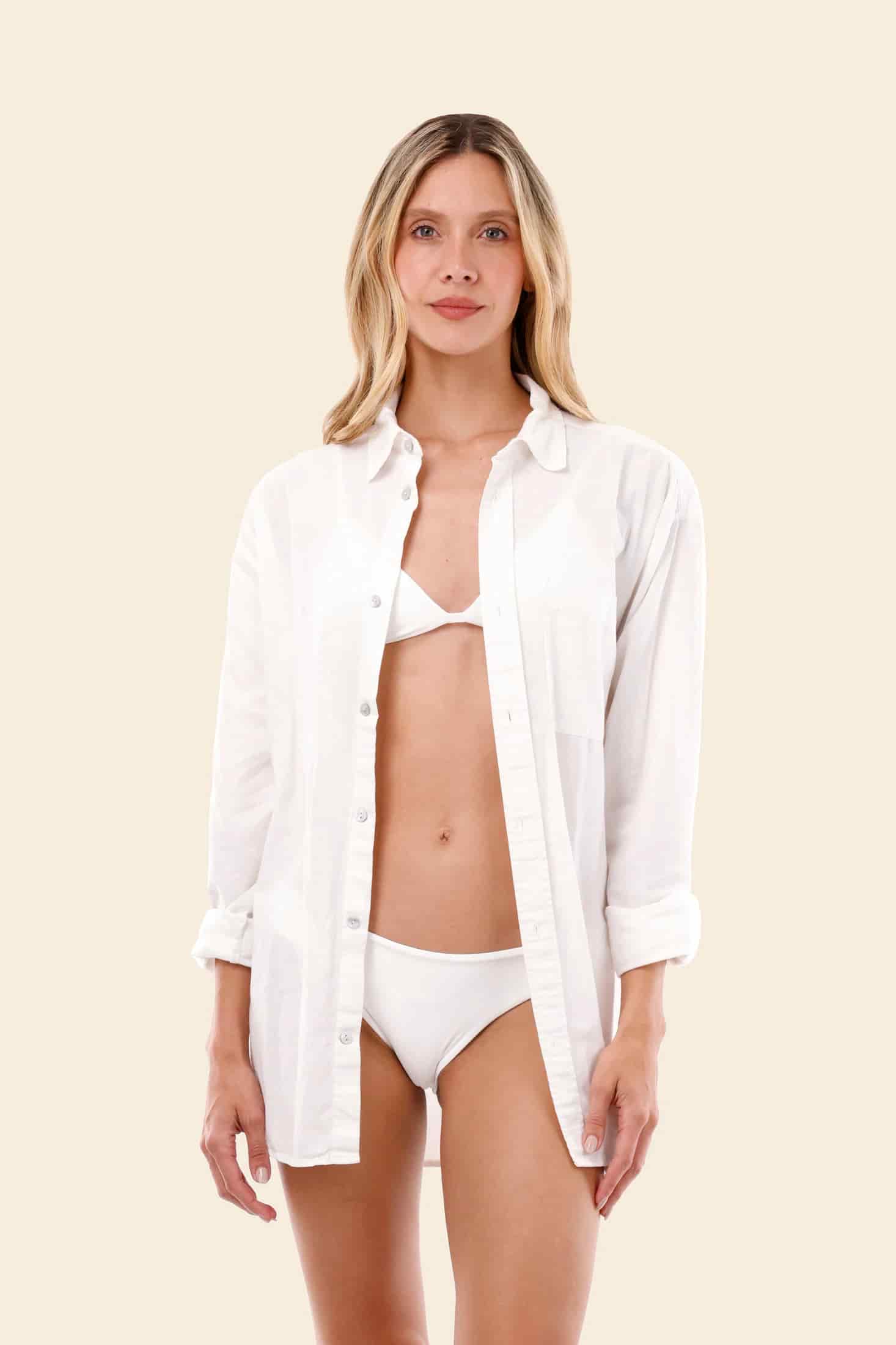 White Vera Shirt - miniatura 1