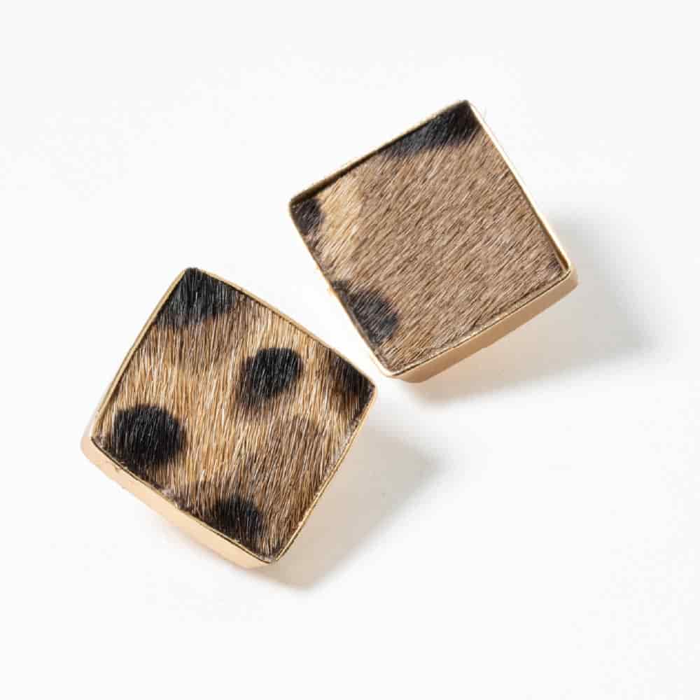 Aretes Topo Reflejo Nocturno - miniatura 3