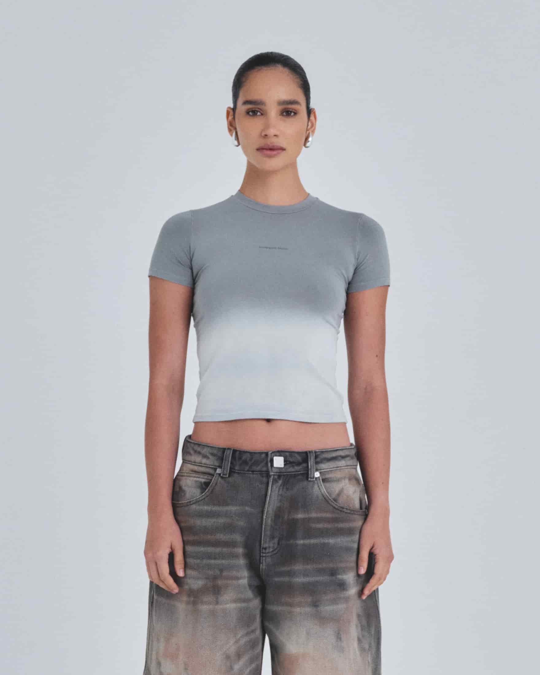 Holy State UNDGLD Long Baby Tee Faded Gray - miniatura 2