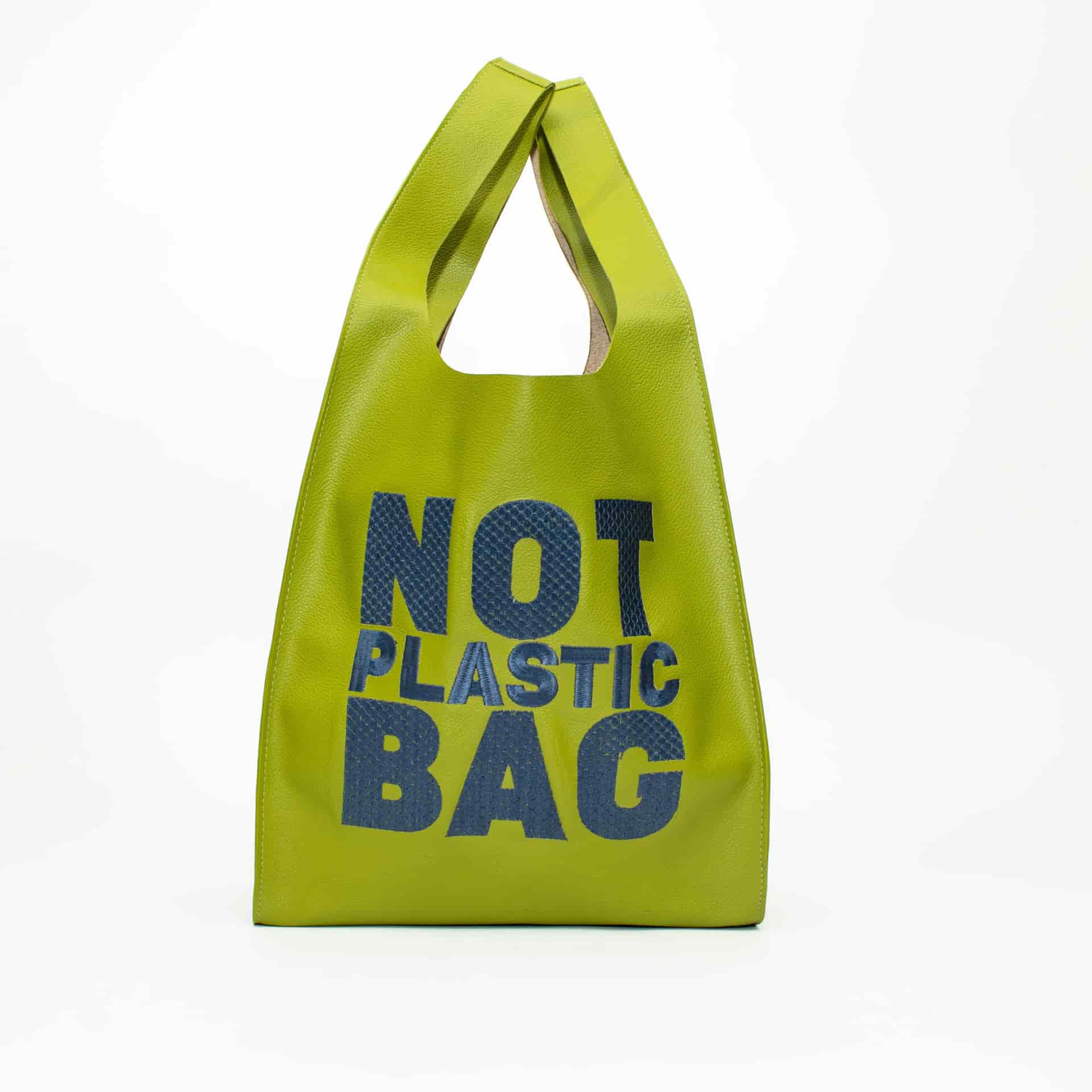 PLASTIC BAG - Pistachio x sky blue - miniatura 1