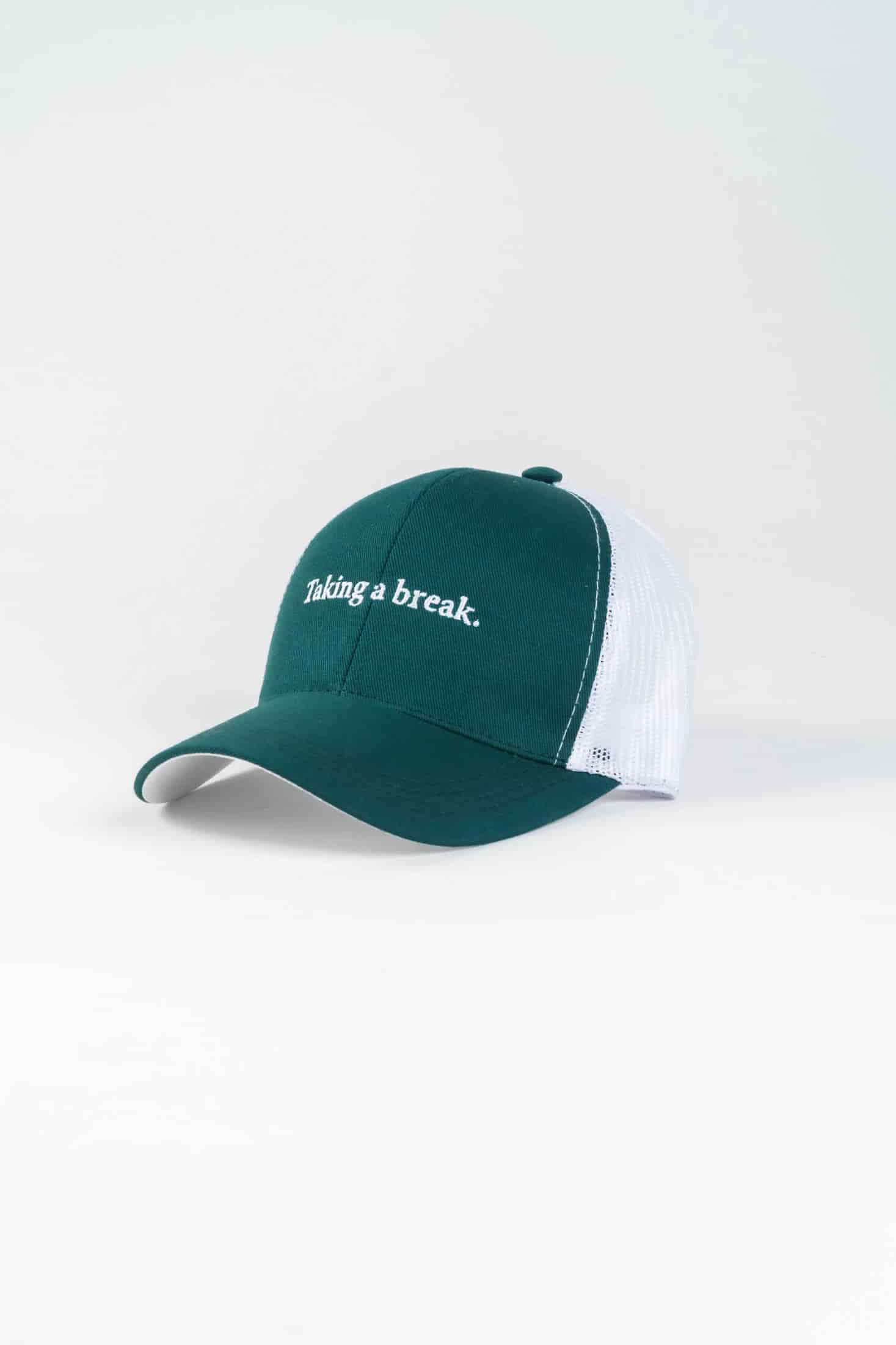 Gorra Bordado Algodón Verde Botella - miniatura 5