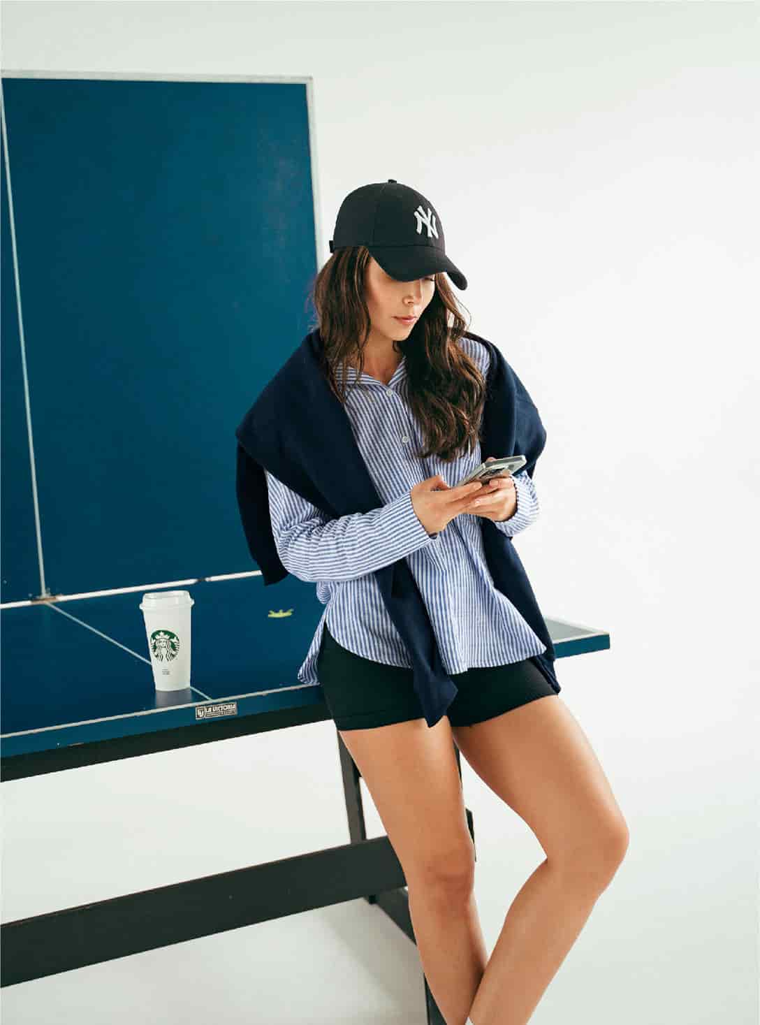 Set Short Resort Rayas - Navy - miniatura 6
