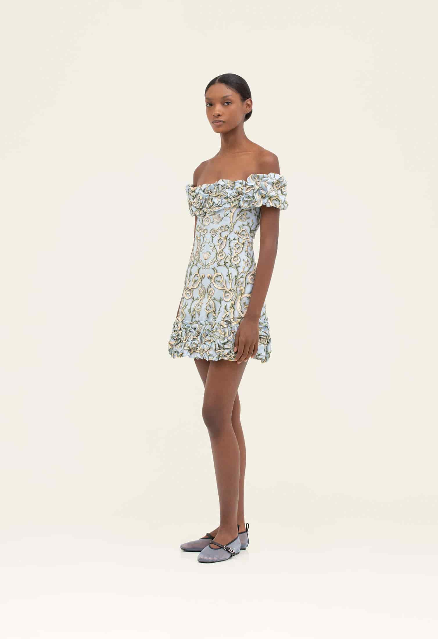 Jardín Soledad Mini Dress - miniatura 3