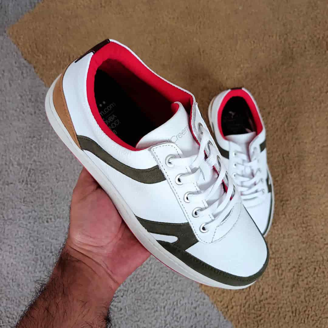 Clásicos Blanco, Verde Y Amarillo – Tenis ÁGUILA - miniatura 2