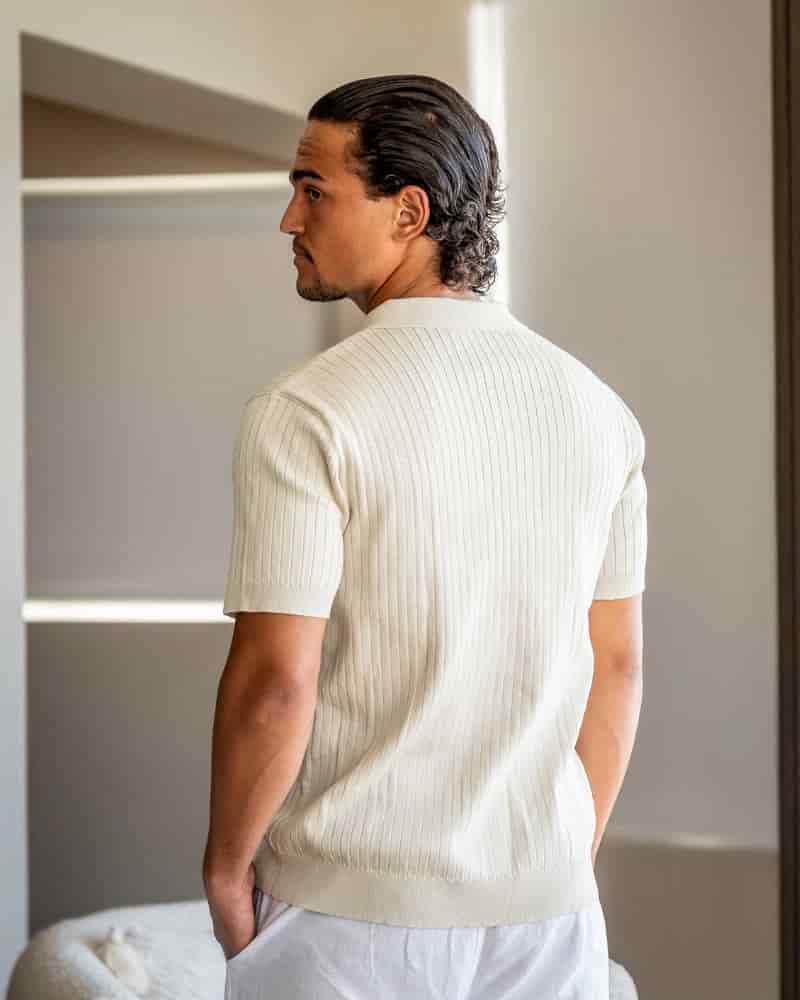 Premium Ribbed Polo - miniatura 6