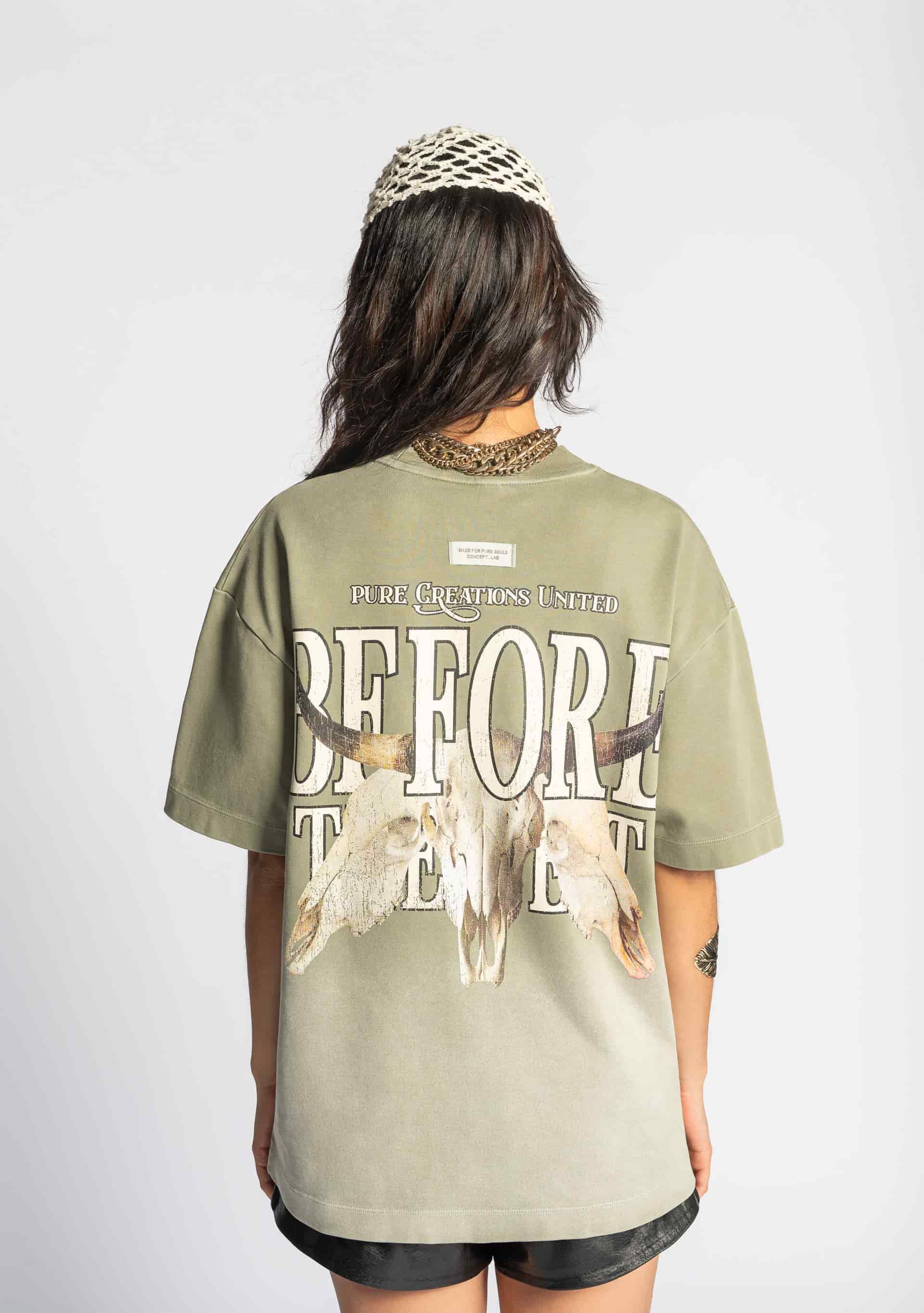 Before The West Green T-Shirt - miniatura 3