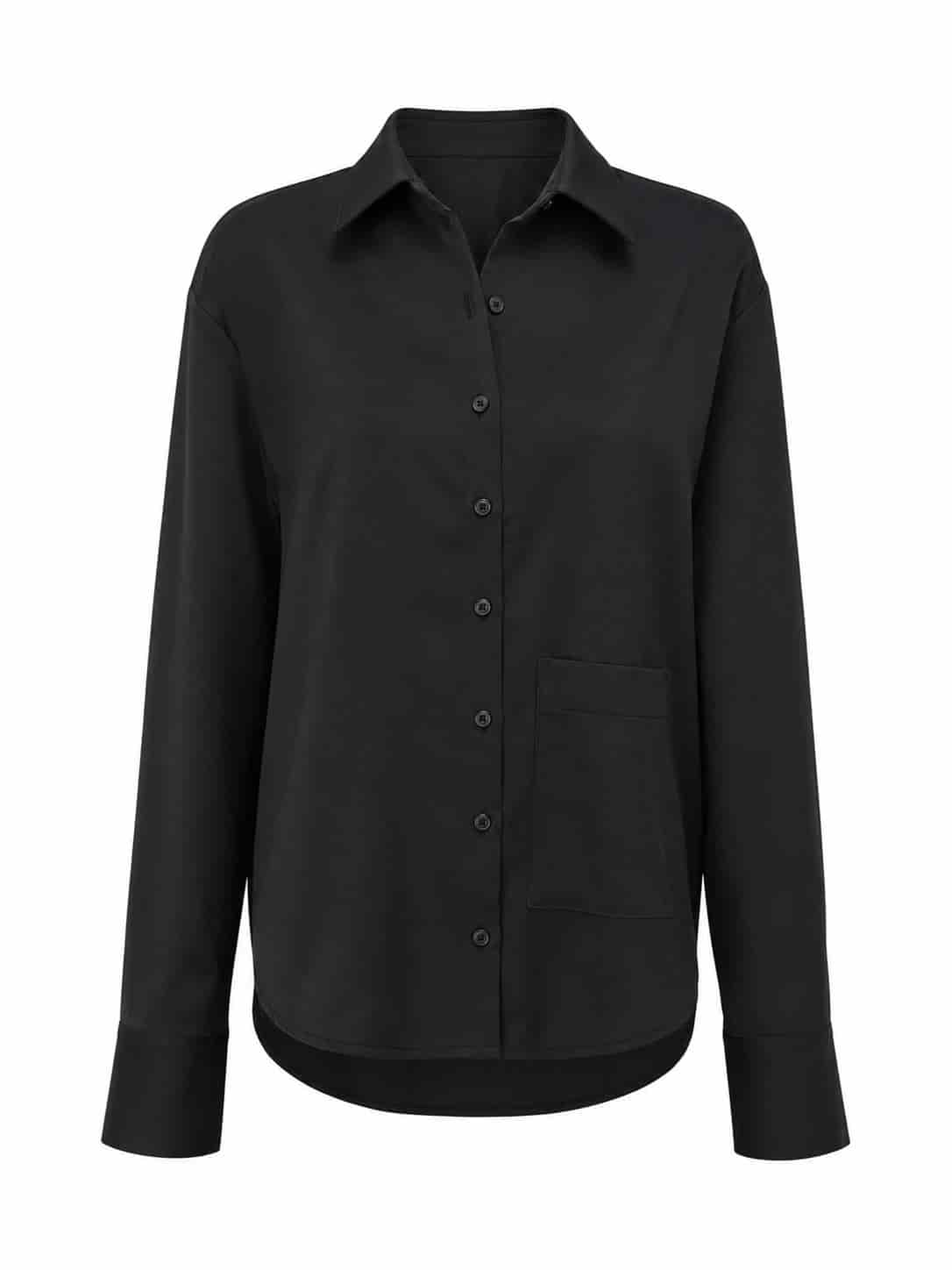 Blusa Manga Larga Negra - miniatura 1