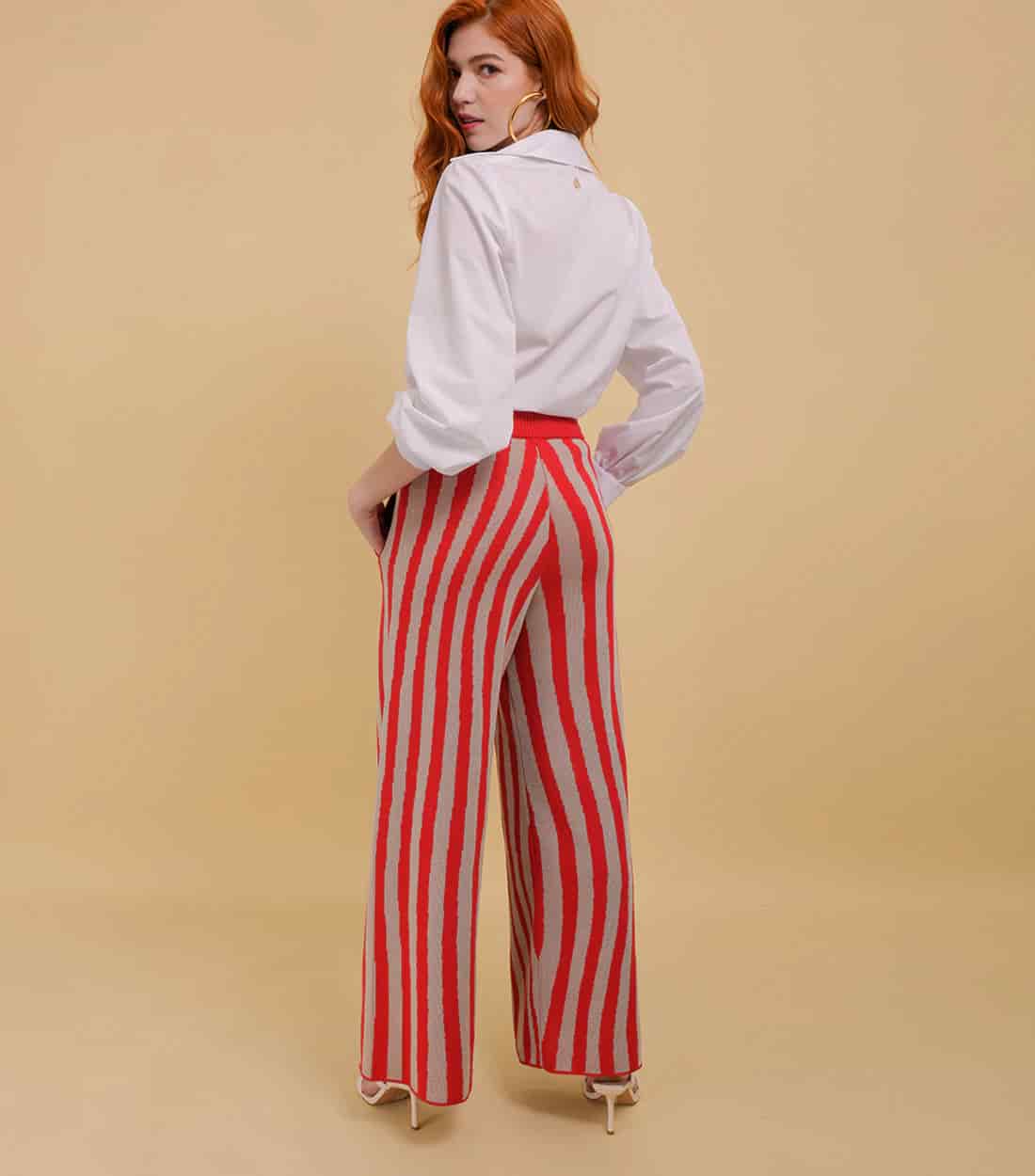 Pantalon Fortuna Pop Rojo. - miniatura 3