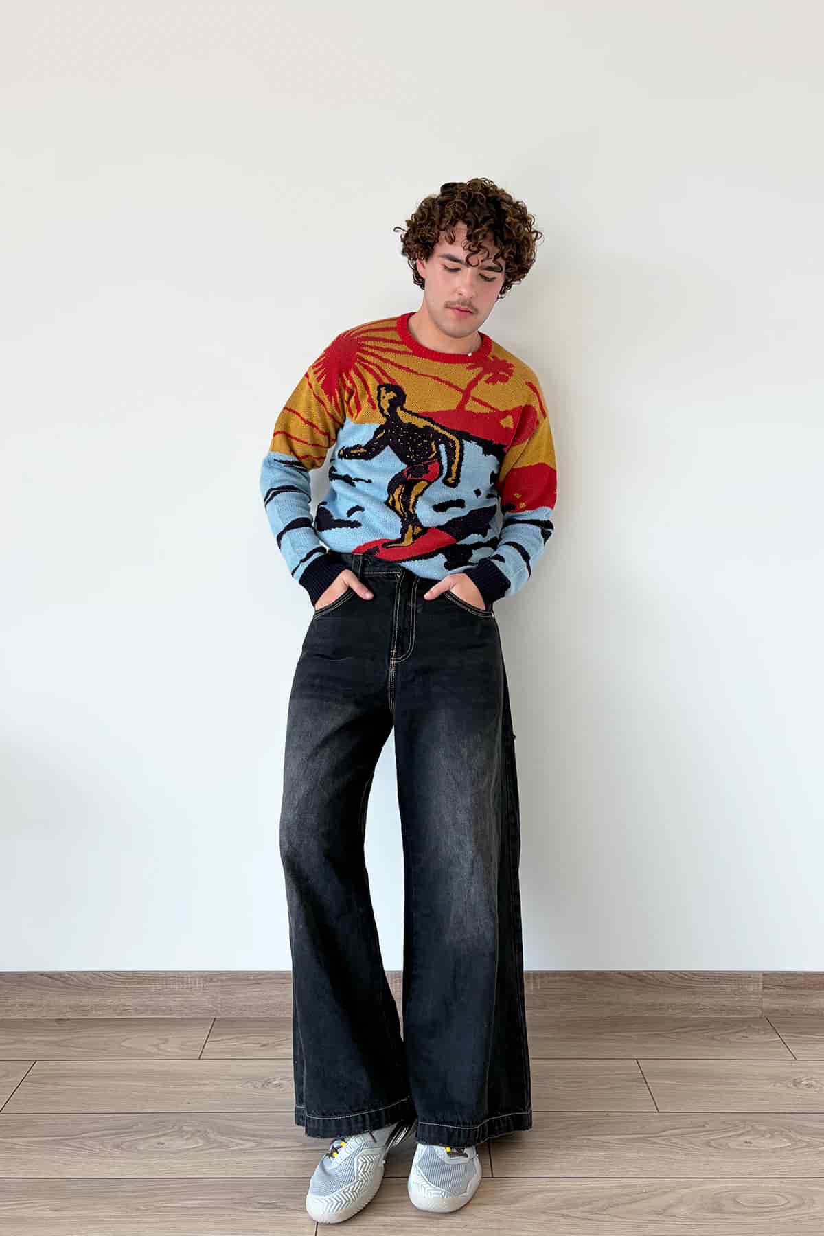 BUENAS OLAS KNIT SWEATER - miniatura 8