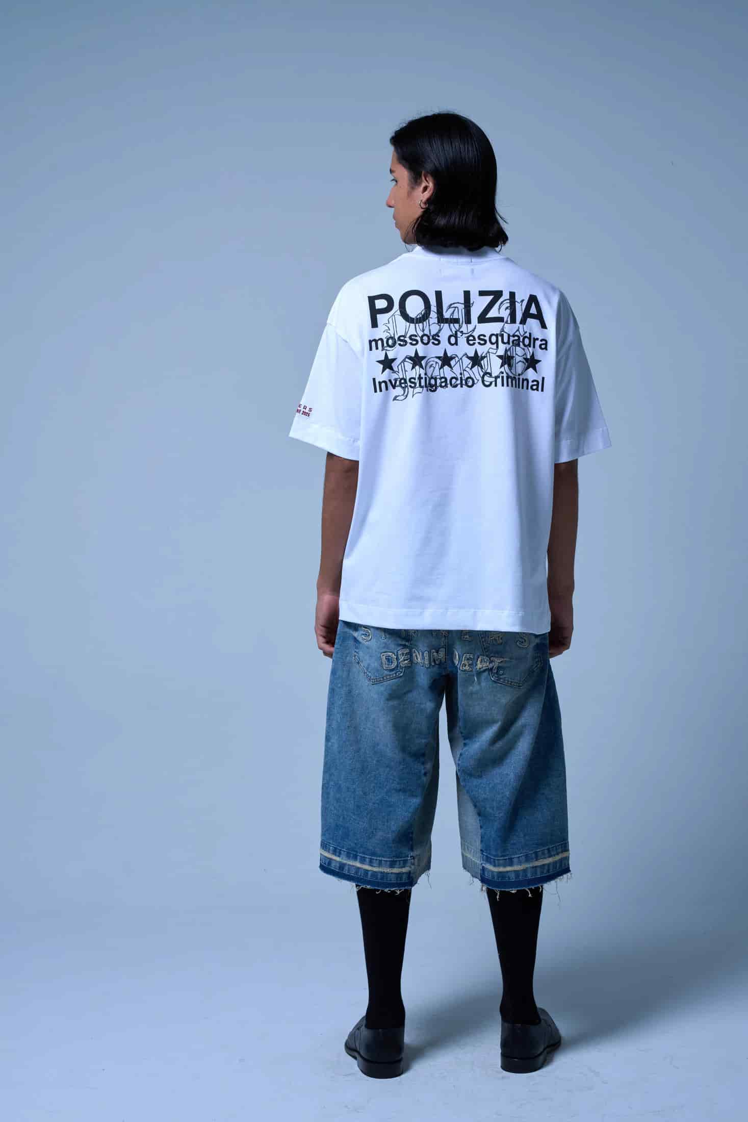 POLIZIA WHITE T-SHIRT - miniatura 8