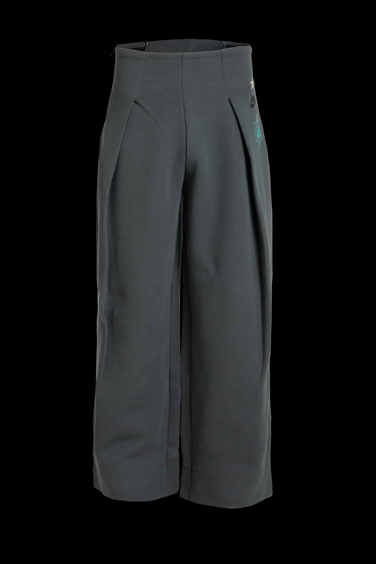 PANTALON VERDE MUJER ESCUDO RETRO - miniatura 1