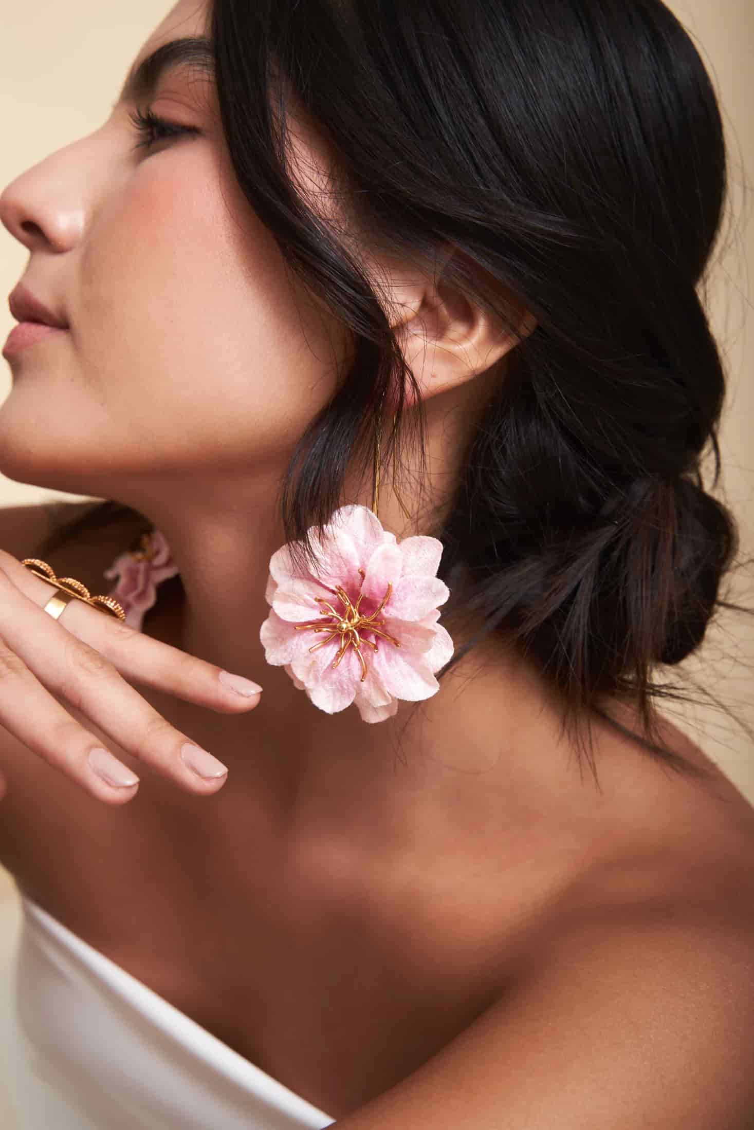 Aretes Magnolias - miniatura 3