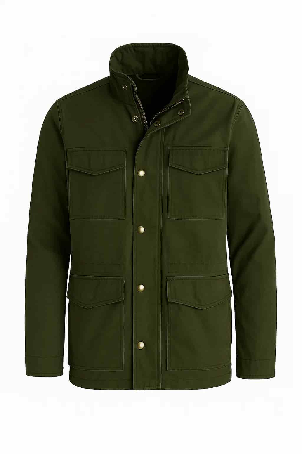 Chaqueta Cargo Verde Militar - miniatura 8