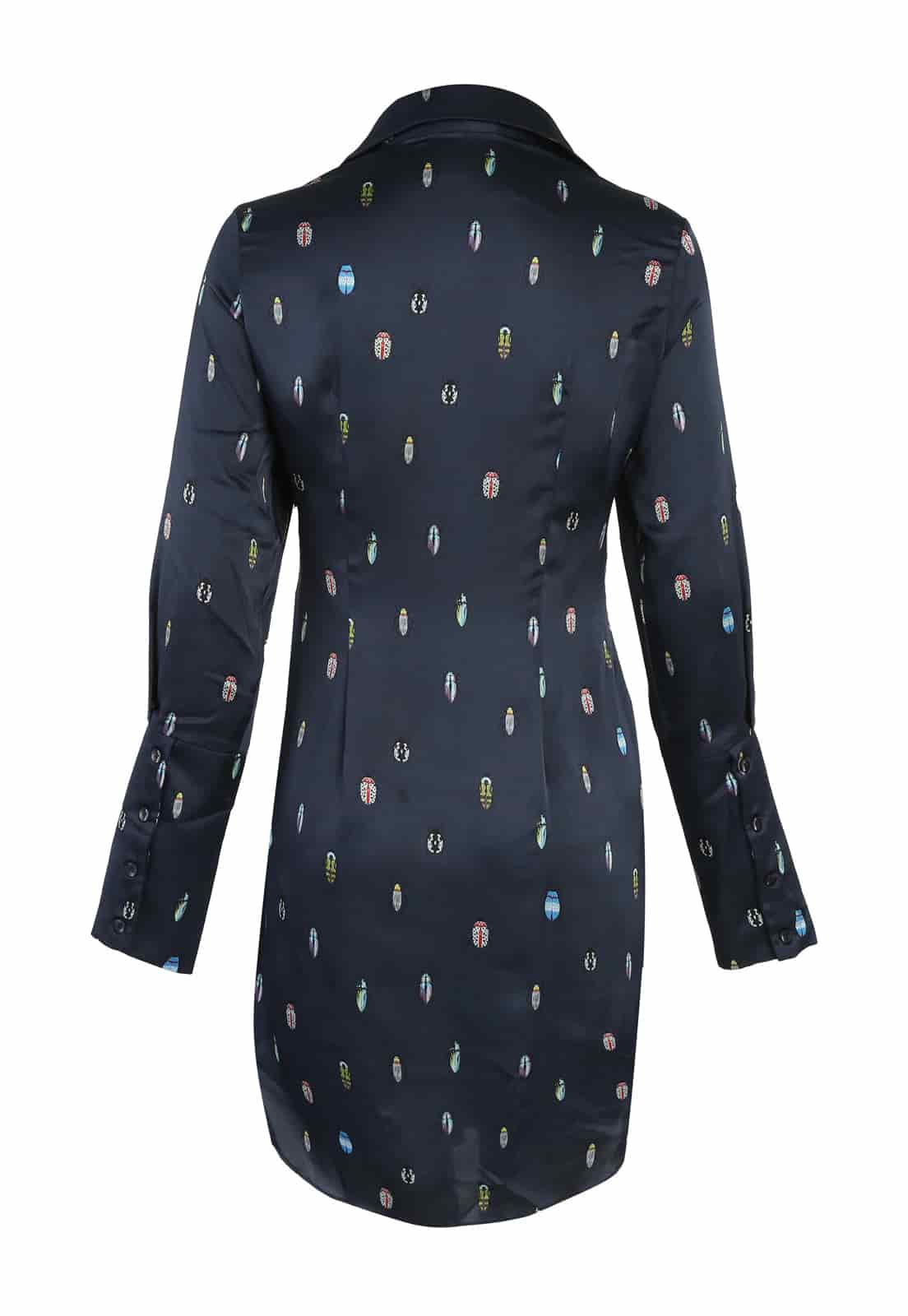 VESTIDO NUDO CUCARRONES - miniatura 4