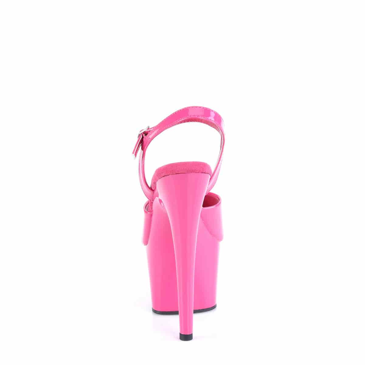 Sandalias Plataforma Fucsia Charol Tacón 18 cm - miniatura 4