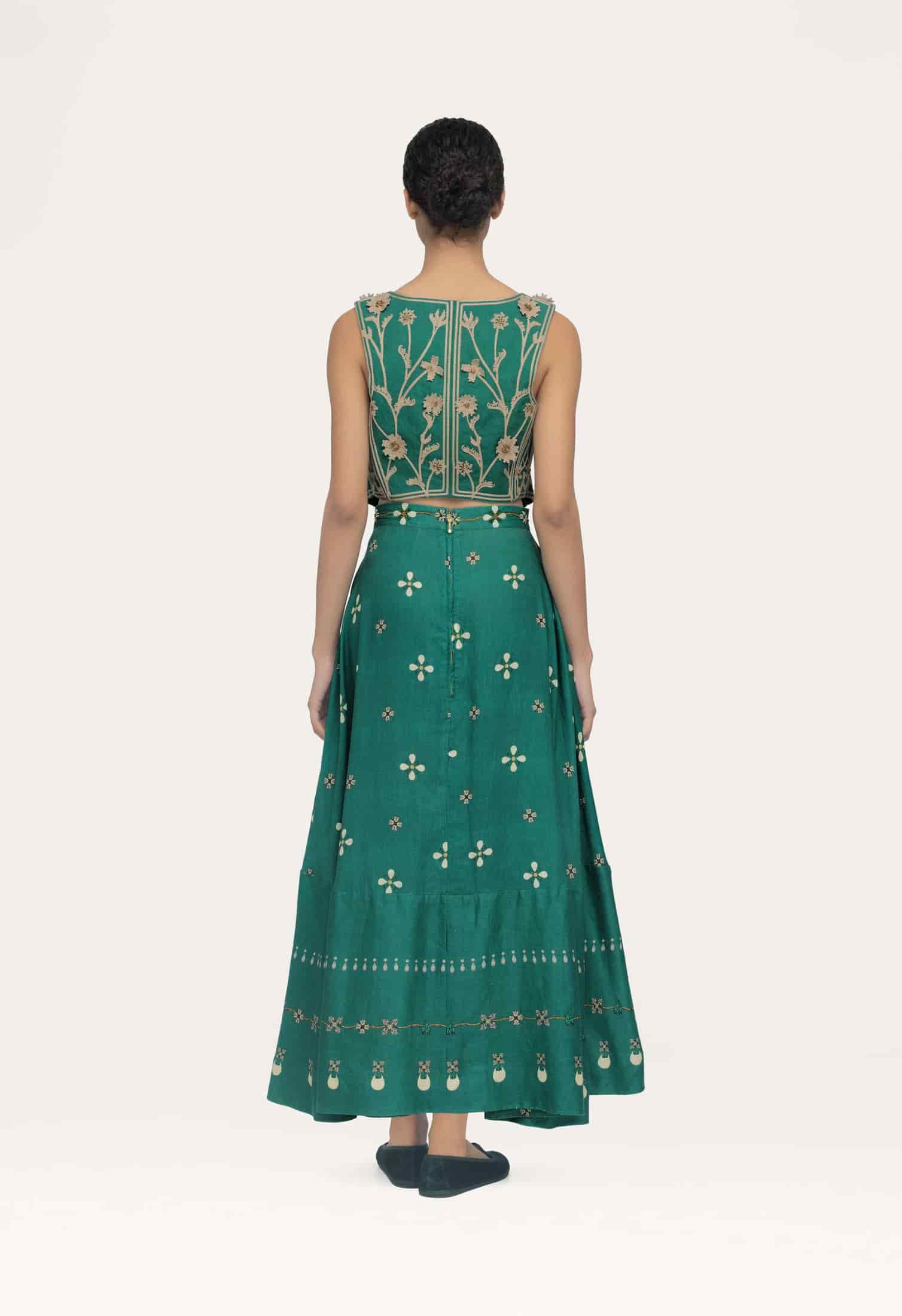 Bel Mar Esmeralda Maxi Skirt - miniatura 3
