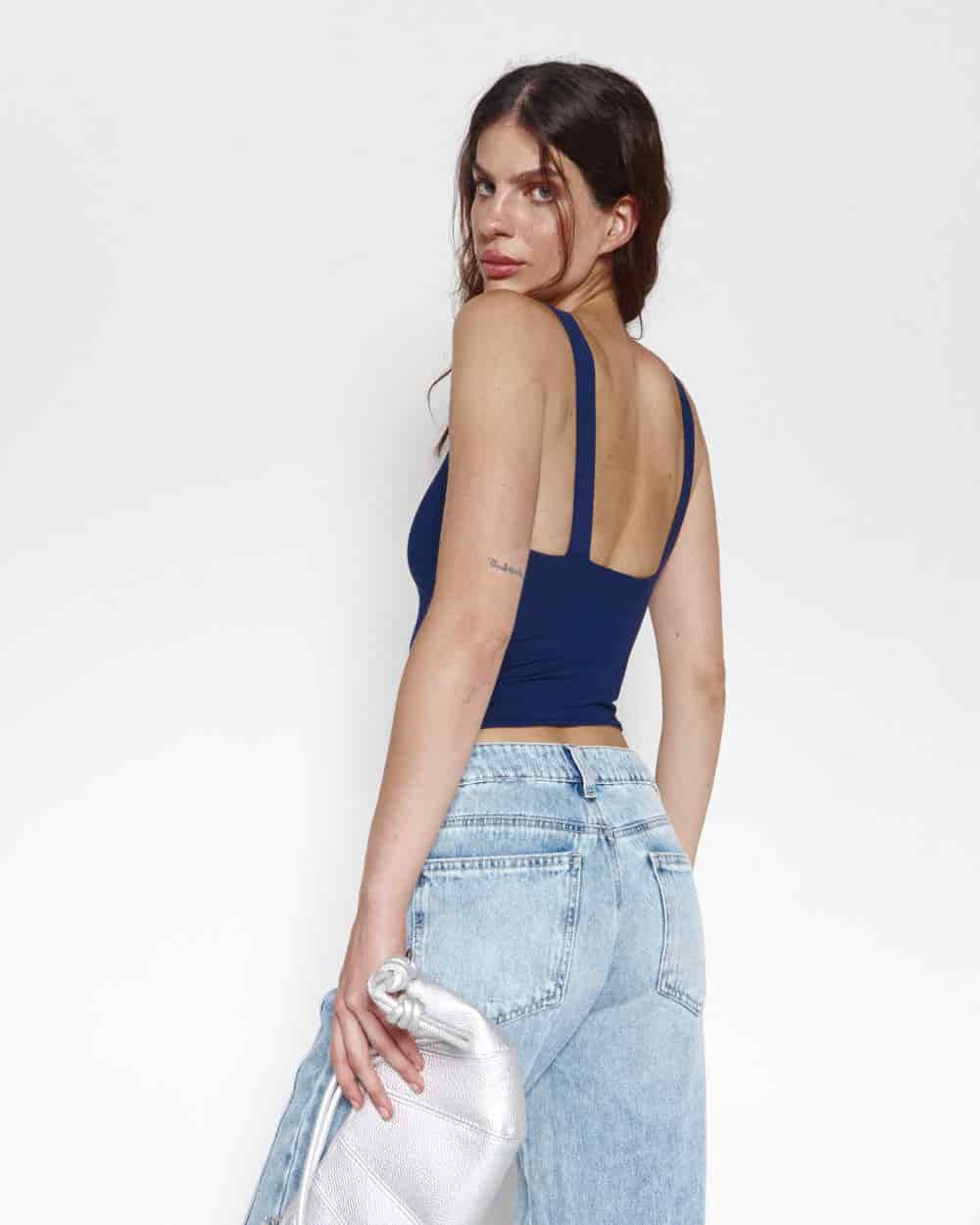 NAVAL CROP TOP - miniatura 6
