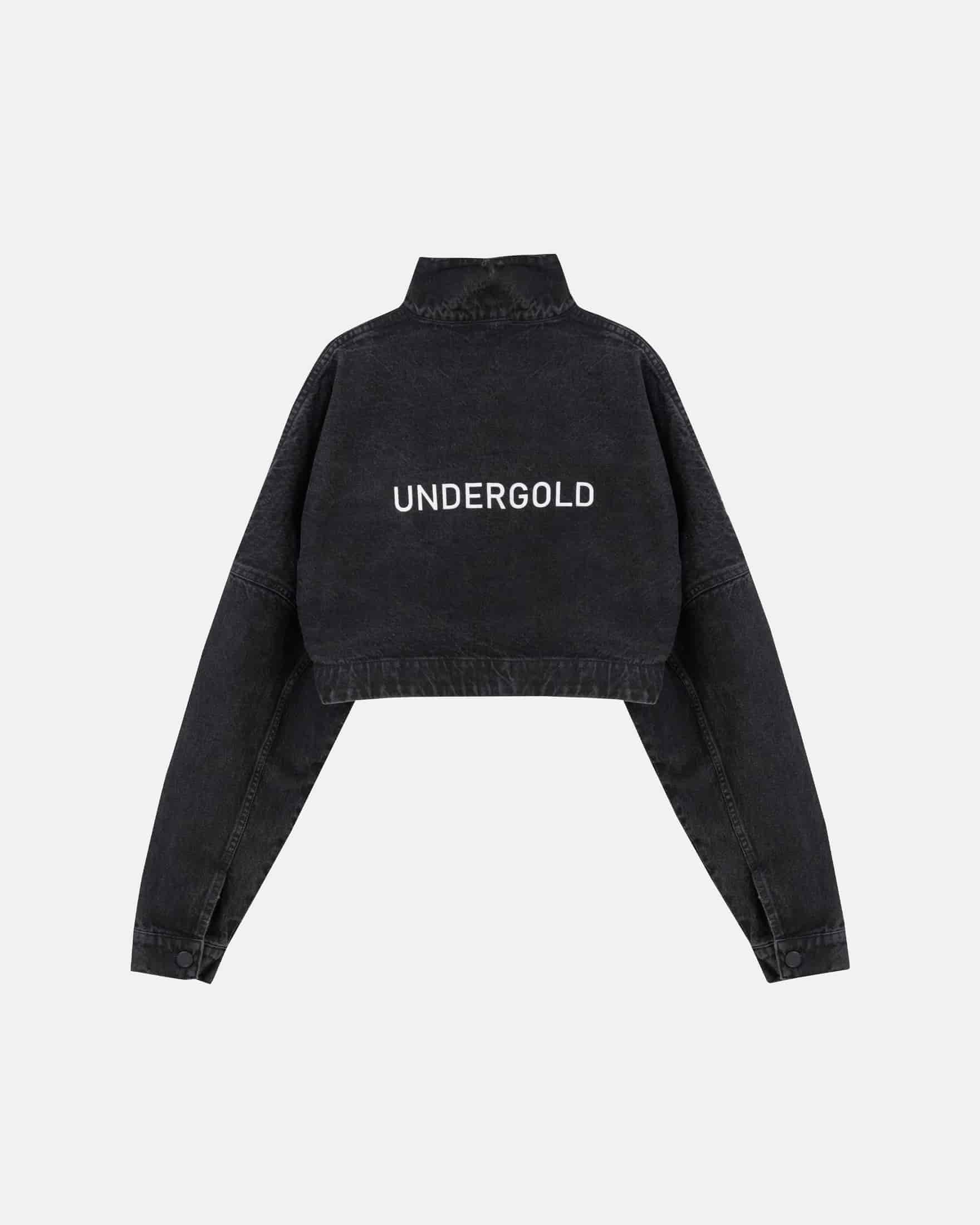 W Golden Heritage High Neck Jacket Black - miniatura 1